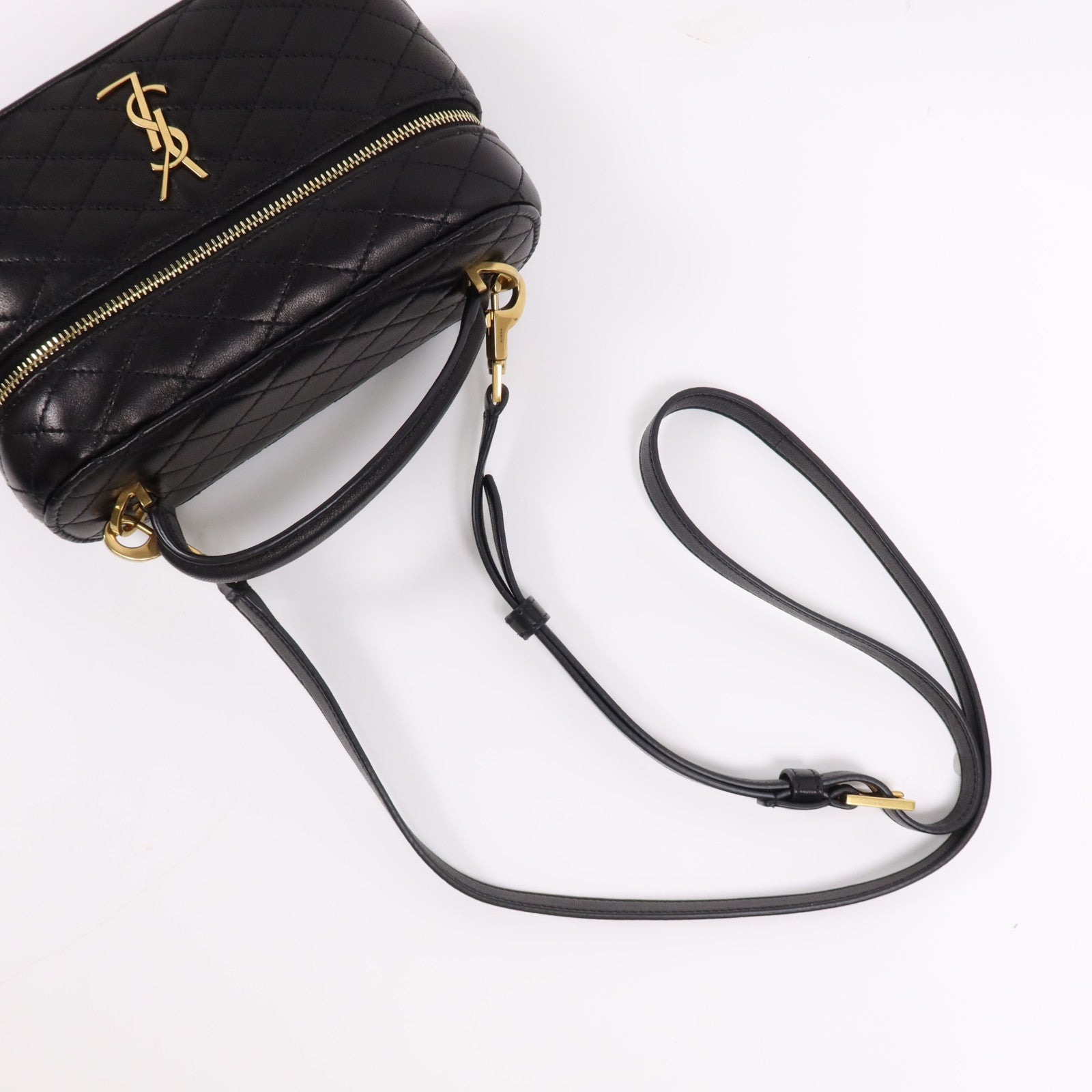 YVES SAINT LAURENT 羊皮皮革Shoulder Bag金扣肩背袋