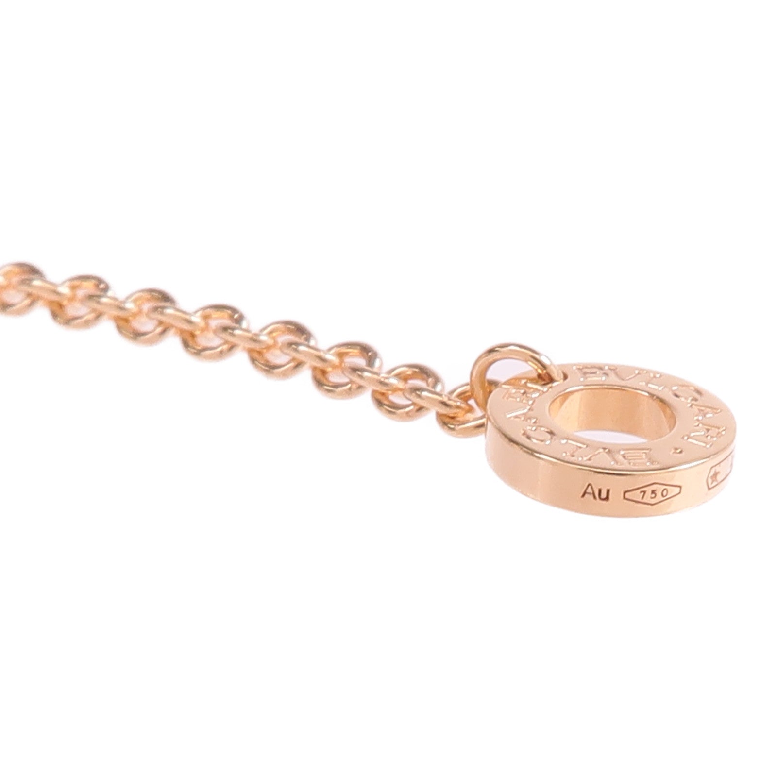 BVLGARI 18K玫瑰金/陶瓷B.zero1 Necklace項鍊
