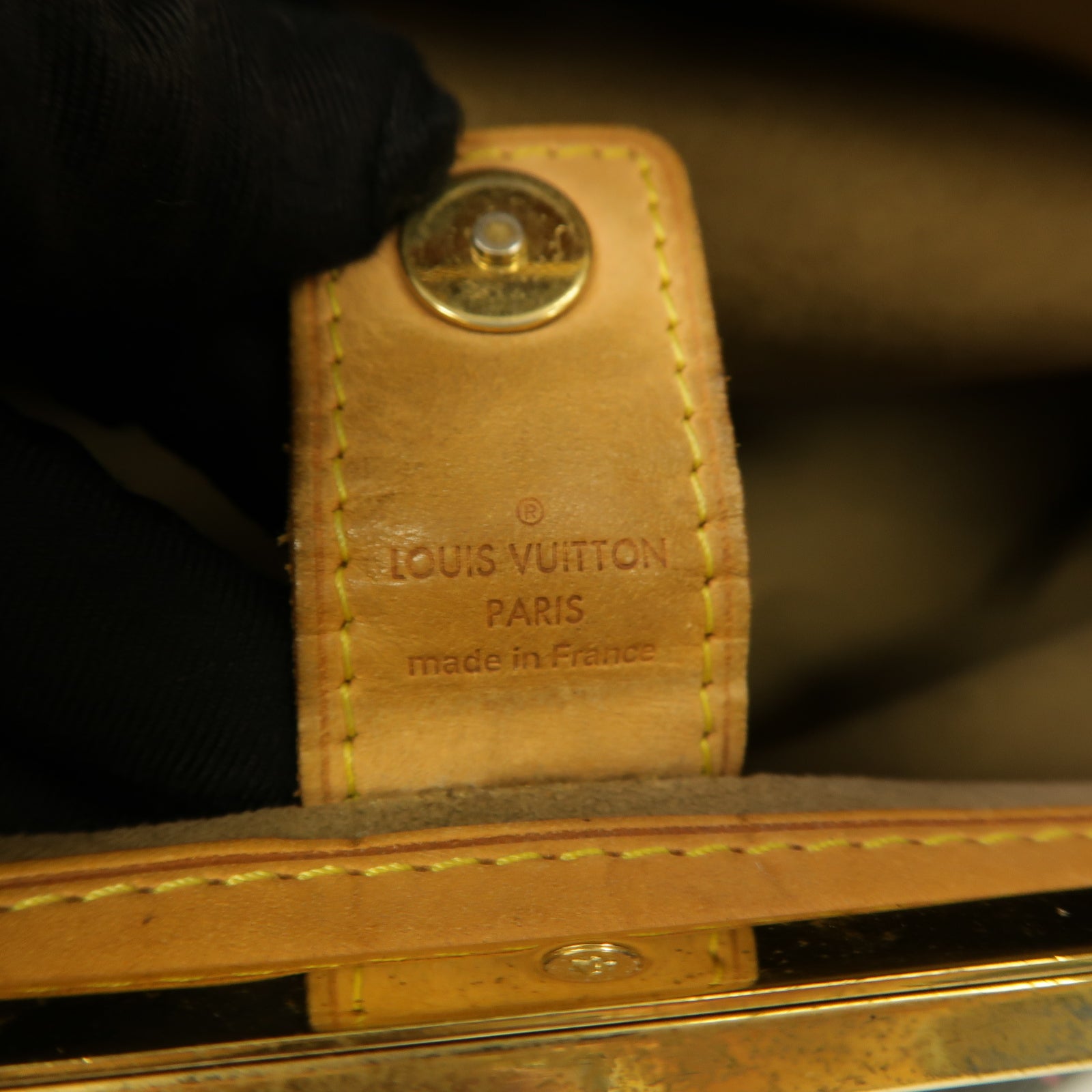 LOUIS VUITTON Monogram Multicolore Judy金扣手挽肩背兩用袋黒色/彩色