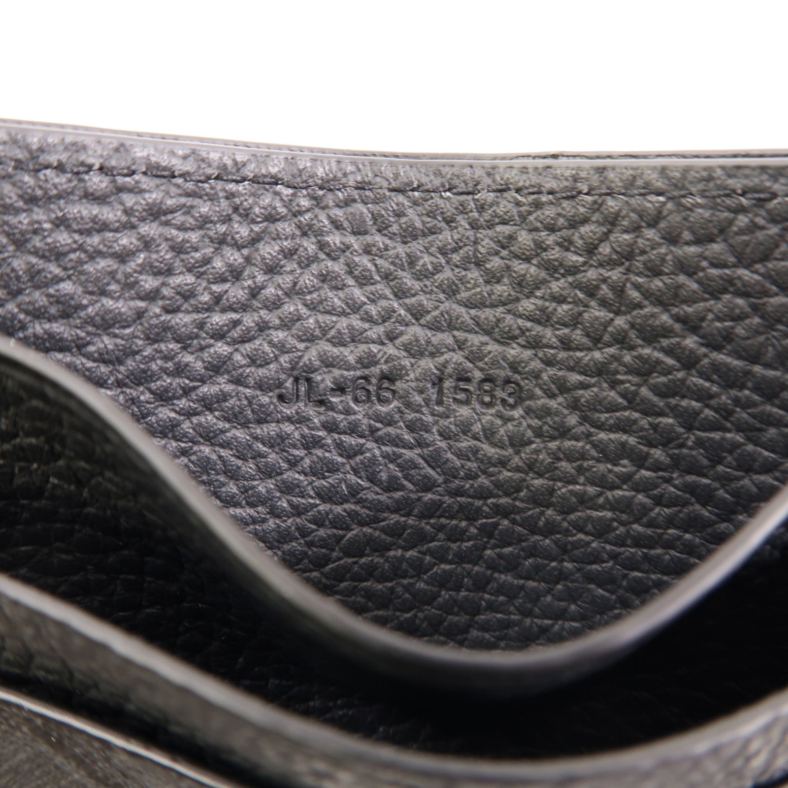 Salvatore Ferragamo 塗層帆布/牛皮皮革Card Case卡片套黑色