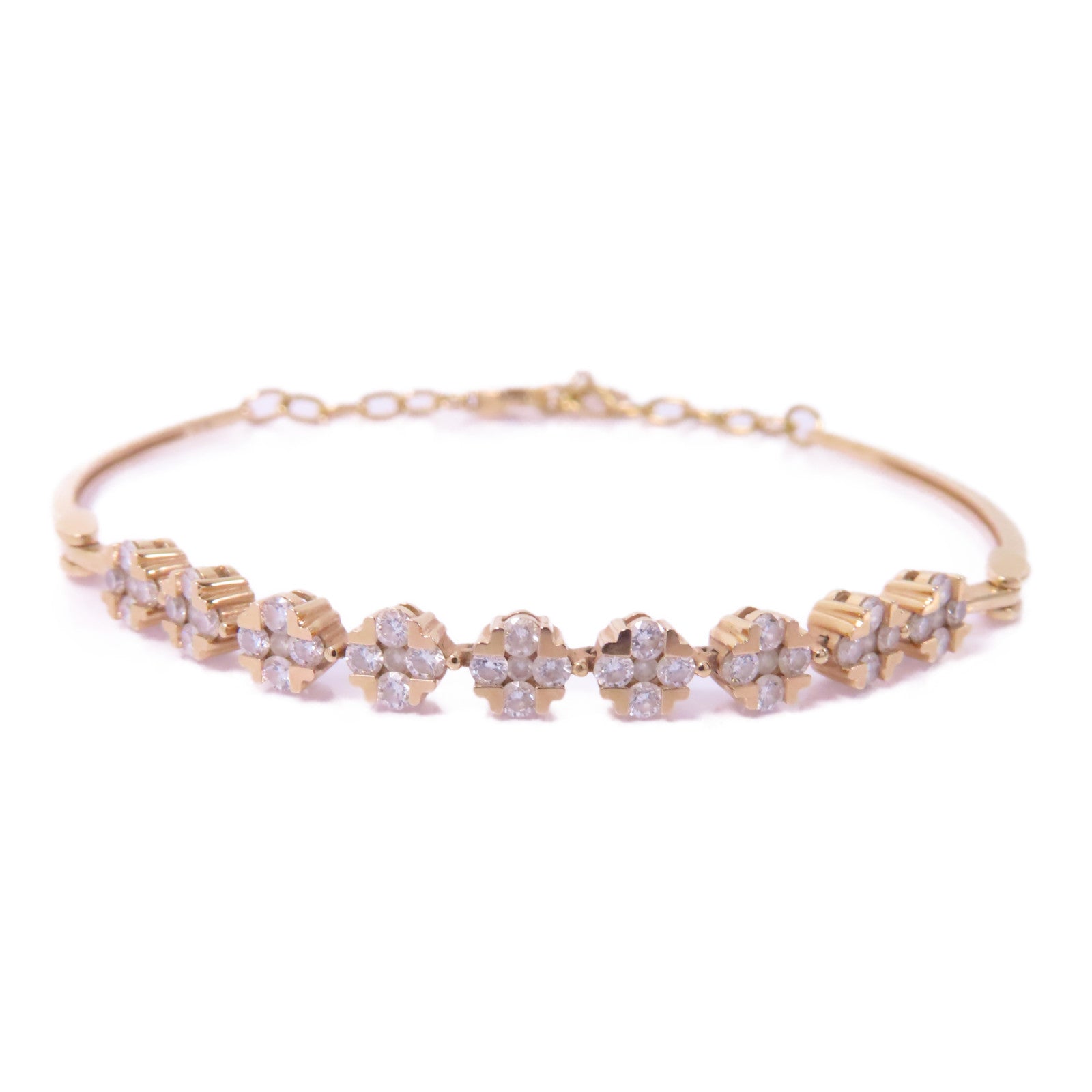 JEWELRY 18K玫瑰金Diamond Bracelet鑽石手鏈
