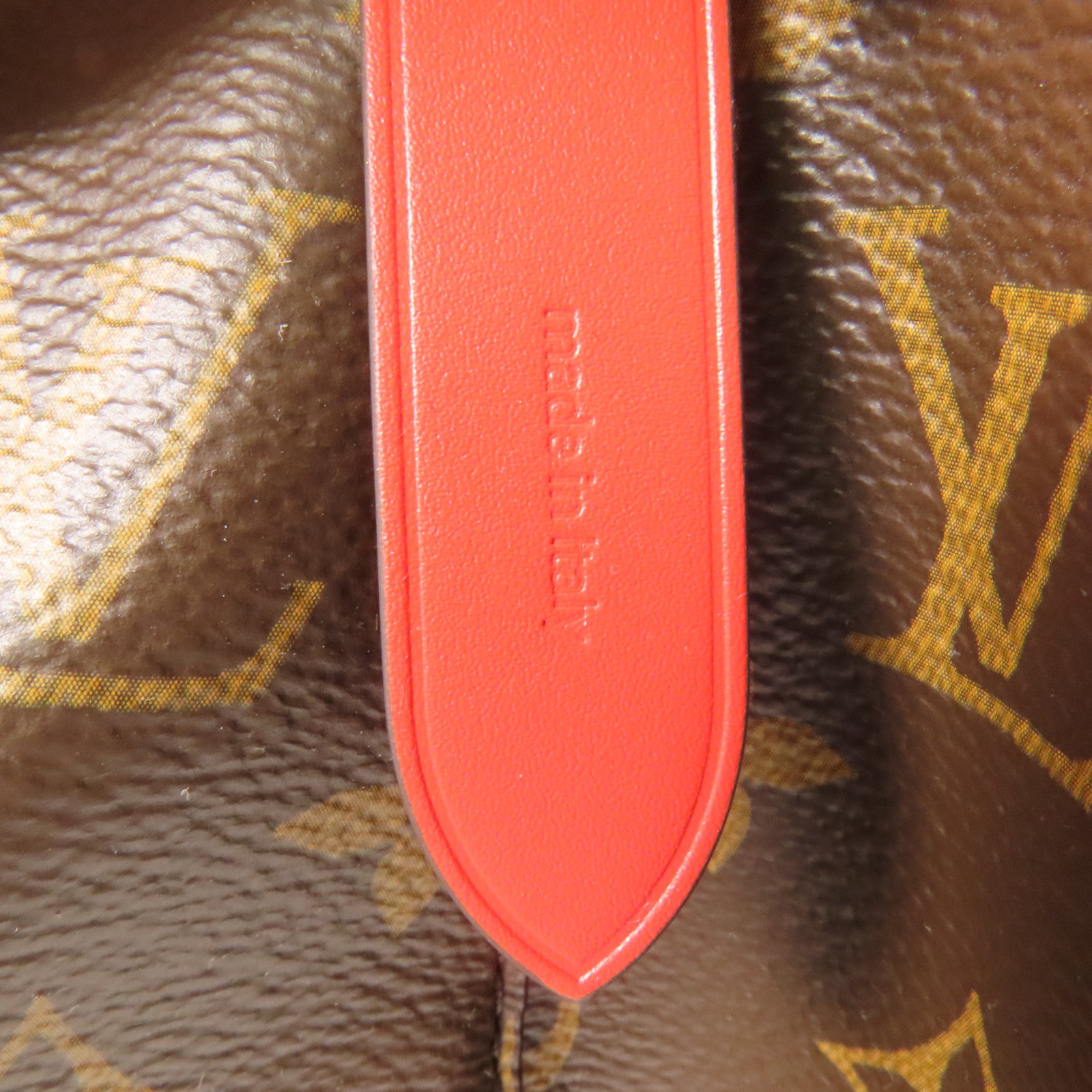 LOUIS VUITTON Monogram Neo Noe Bucket Bag金扣肩背袋Coquelicot