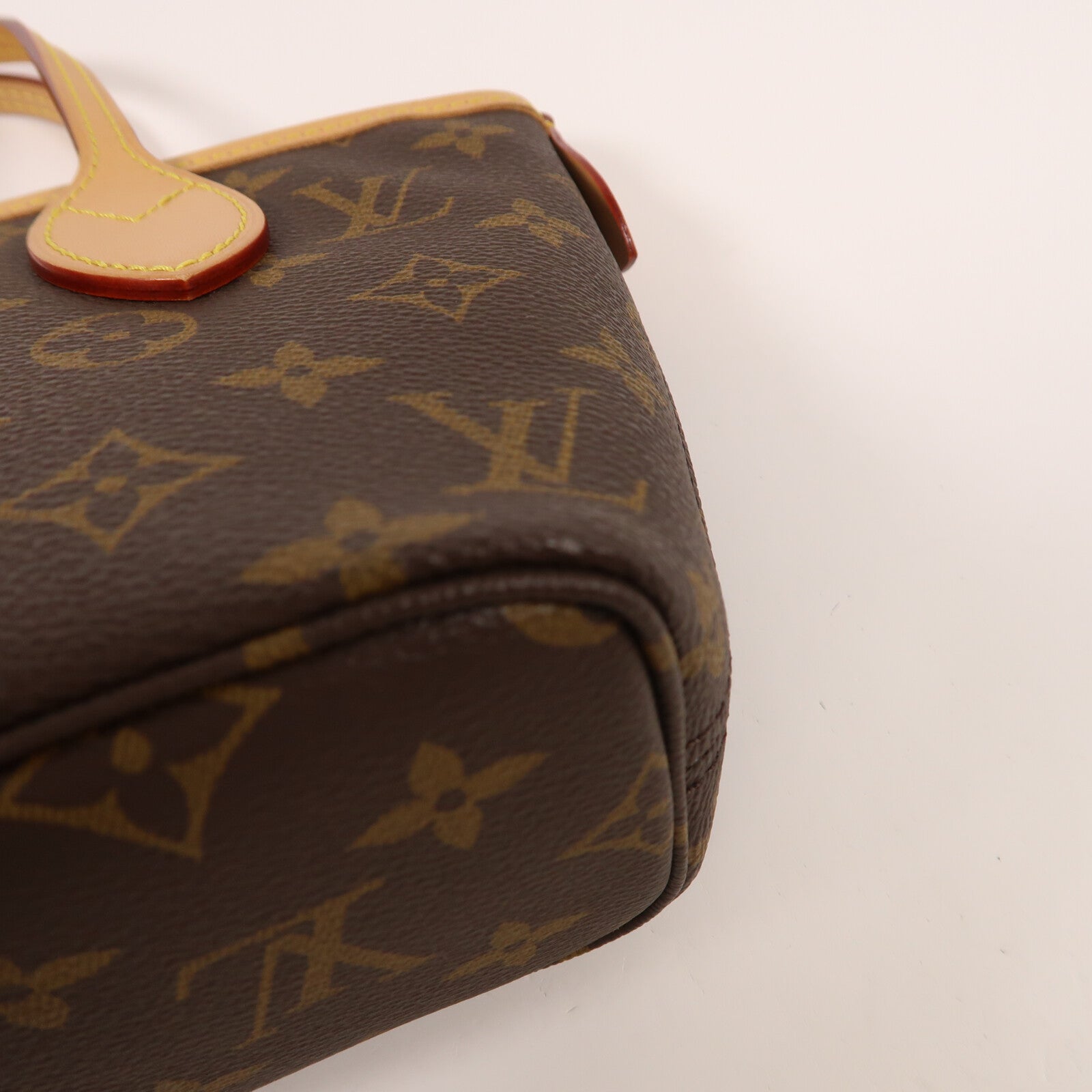 LOUIS VUITTON Monogram Neverfull BB金扣手挽肩背兩用袋