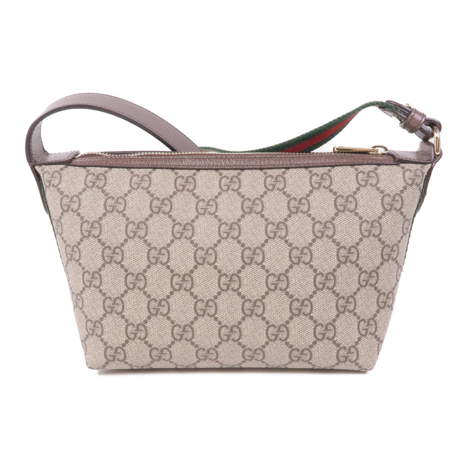 GUCCI 塗層帆布Ophidia Mini Shoulder Bag金扣肩背袋