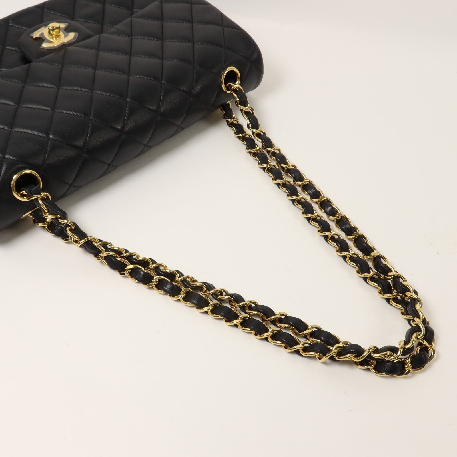CHANEL 羊皮皮革Classic 25鏈帶肩背袋