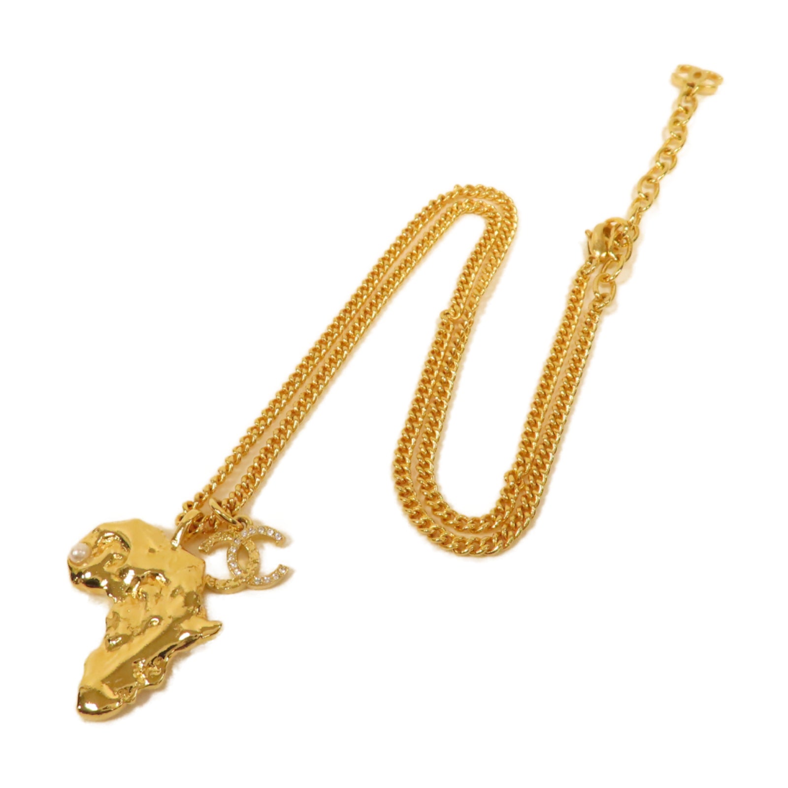 CHANEL 【激減優惠】金屬Necklace項鏈金色