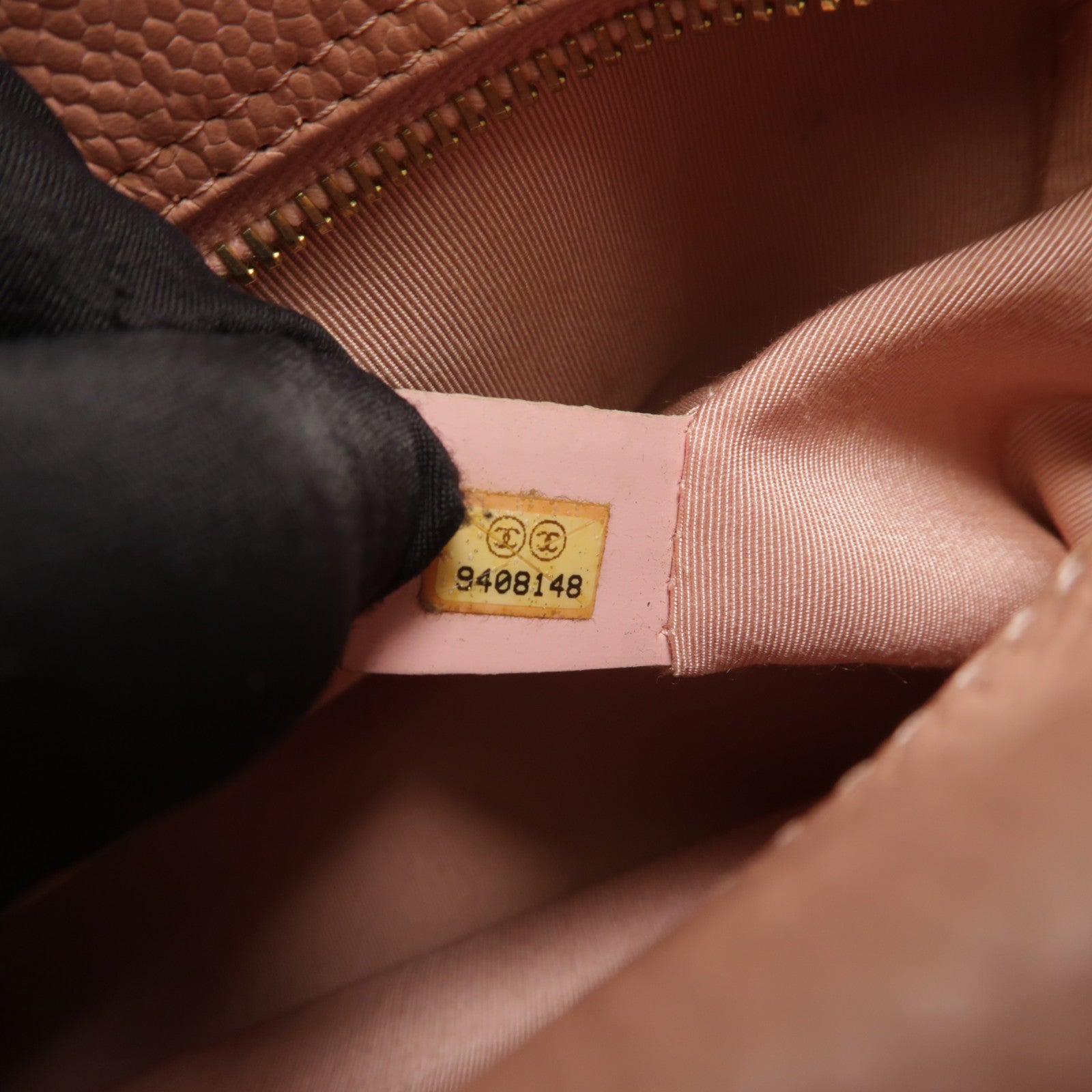 CHANEL 牛皮皮革Vintage Handbag手挽袋