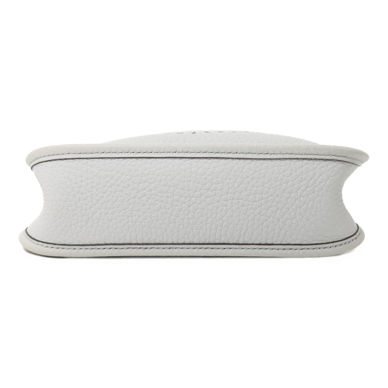 HERMES Clemence皮革Evelyne TPM肩背袋Bleu Pale