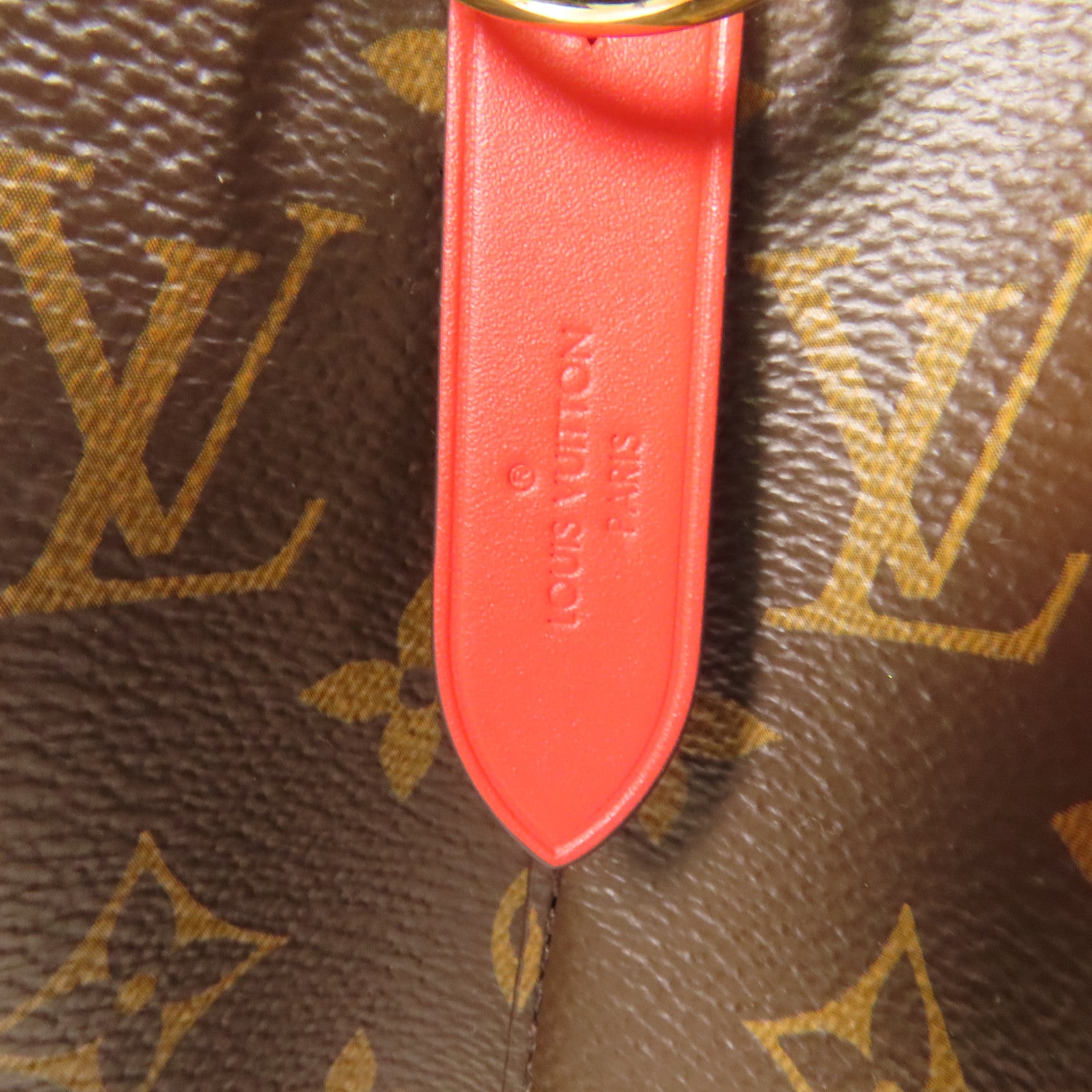 LOUIS VUITTON Monogram Neo Noe Bucket Bag金扣肩背袋Coquelicot