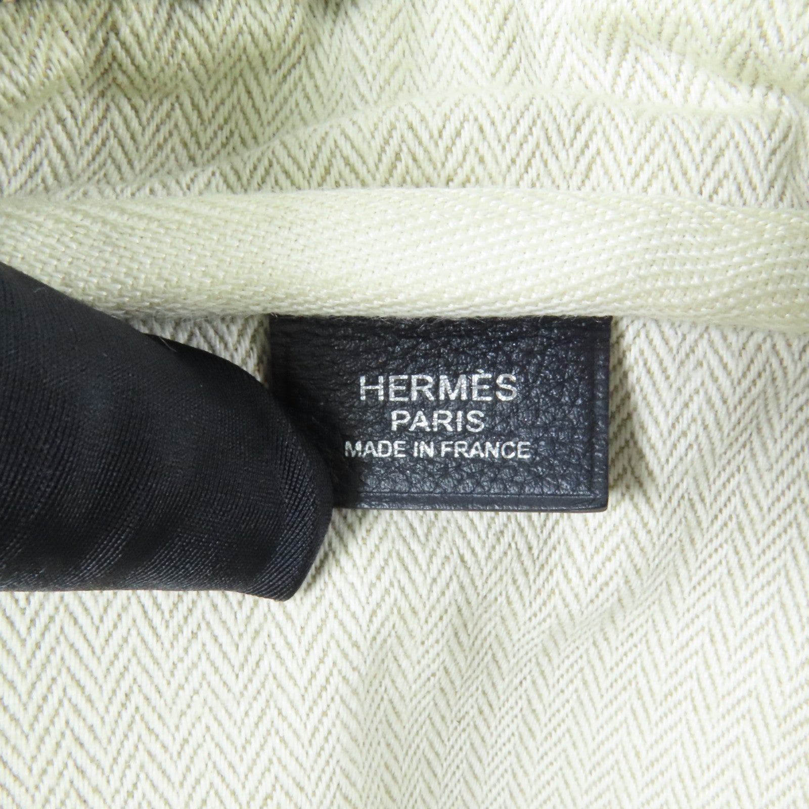 HERMES Evercolor皮革Victoria II 12H銀扣手挽袋Indigo Blue