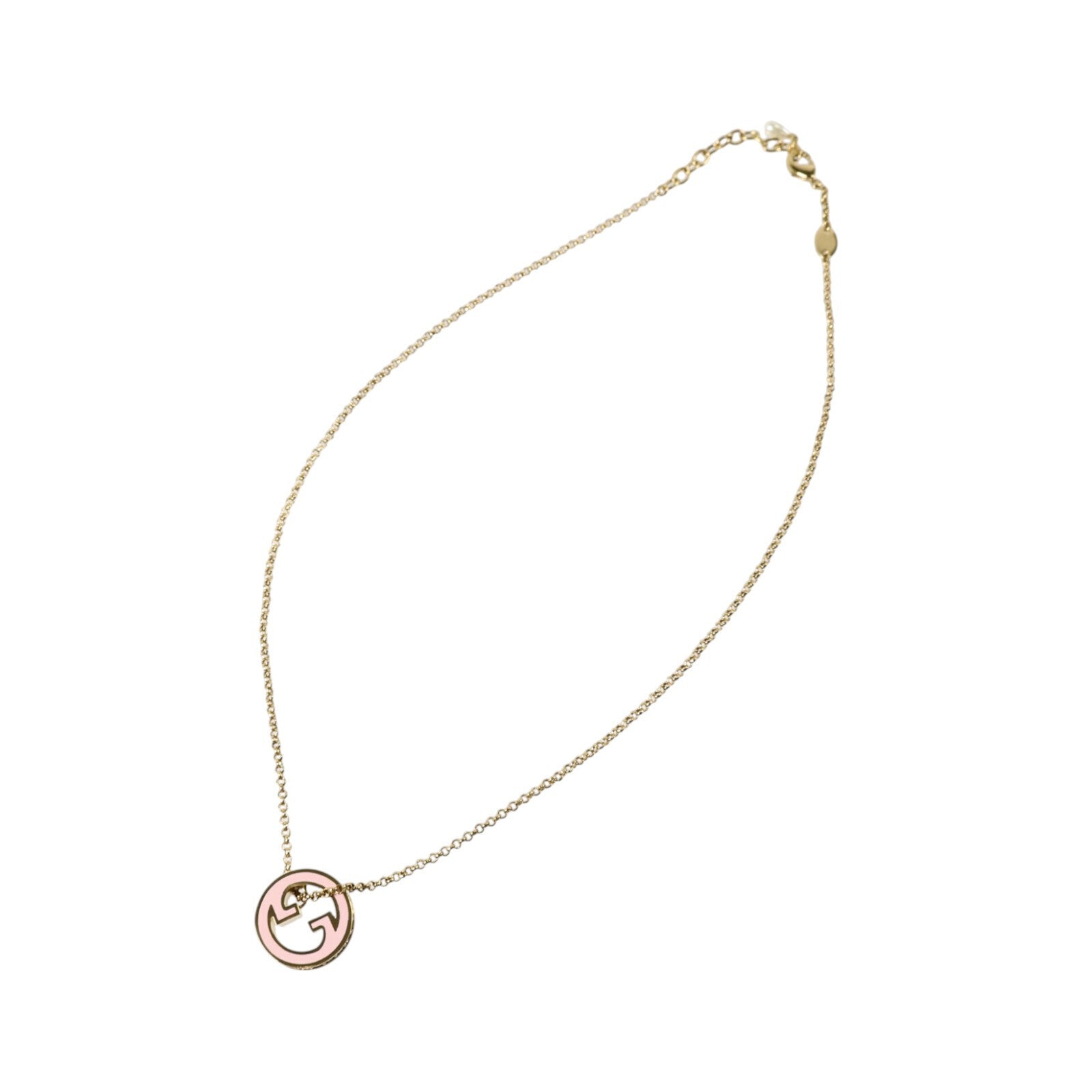GUCCI 金屬/琺瑯Blondie Pendant Necklace項鏈