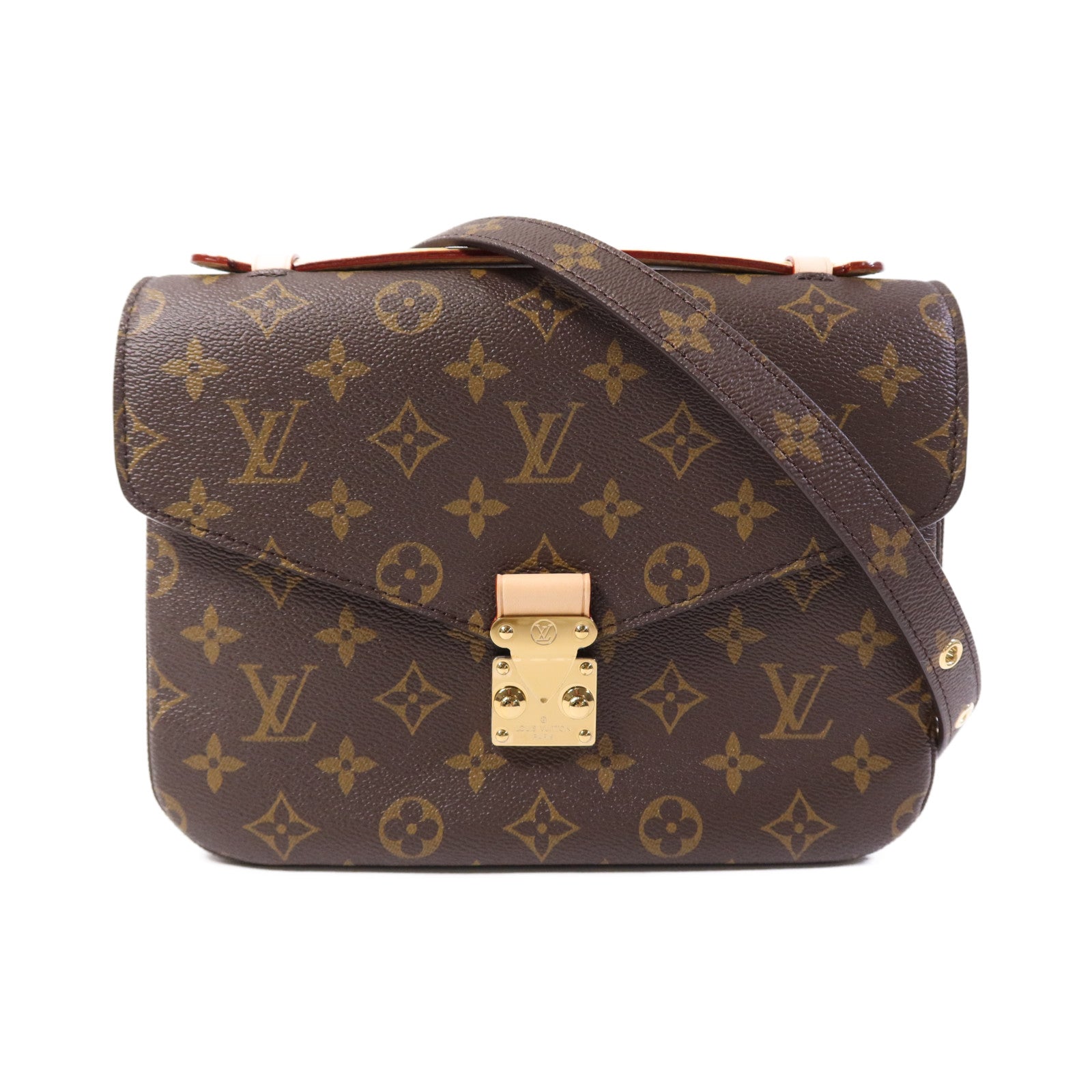 LOUIS VUITTON 【激減優惠】Monogram Pochette Metis MM金扣手挽肩背兩用袋