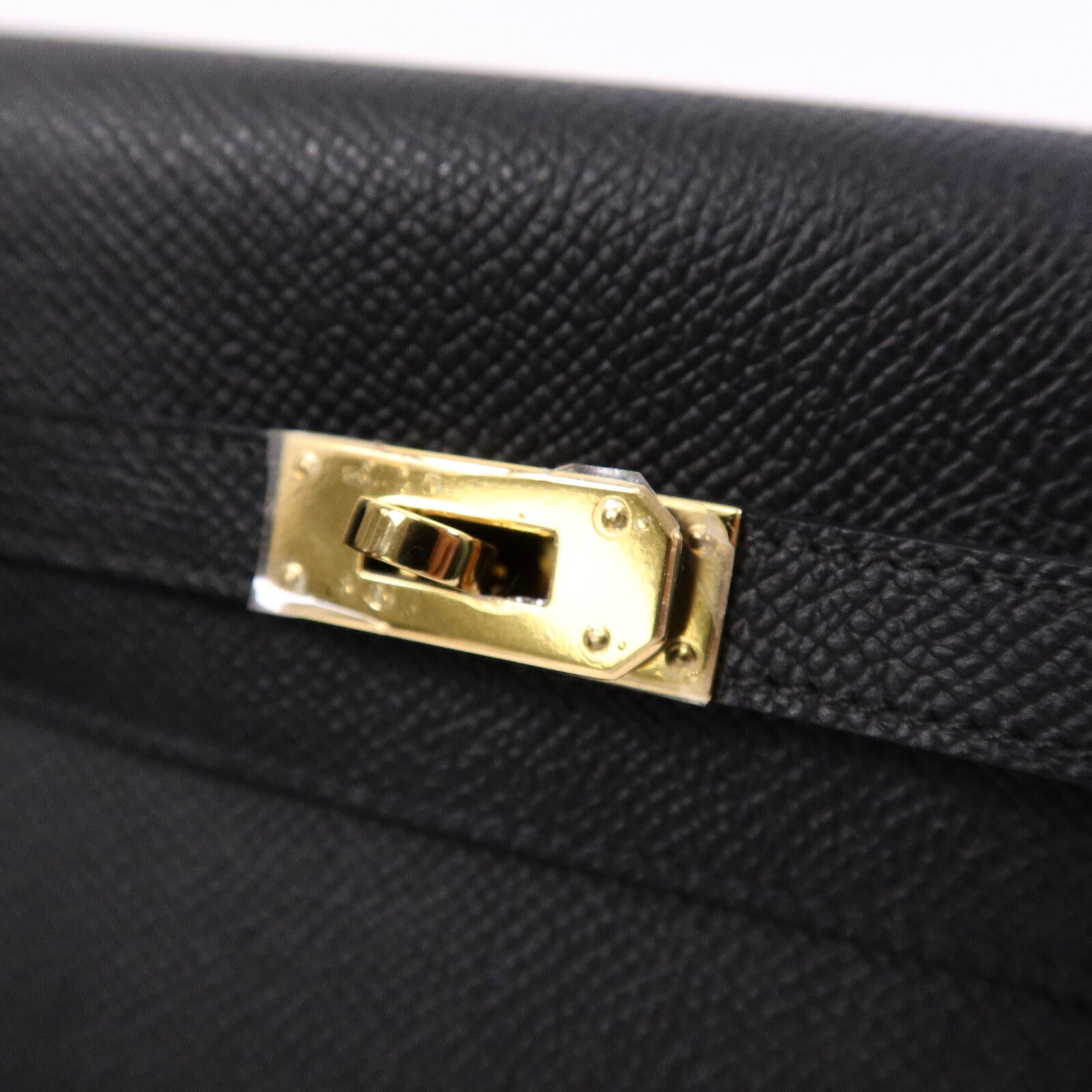 HERMES Epsom皮革Kelly To Go肩背袋Noir