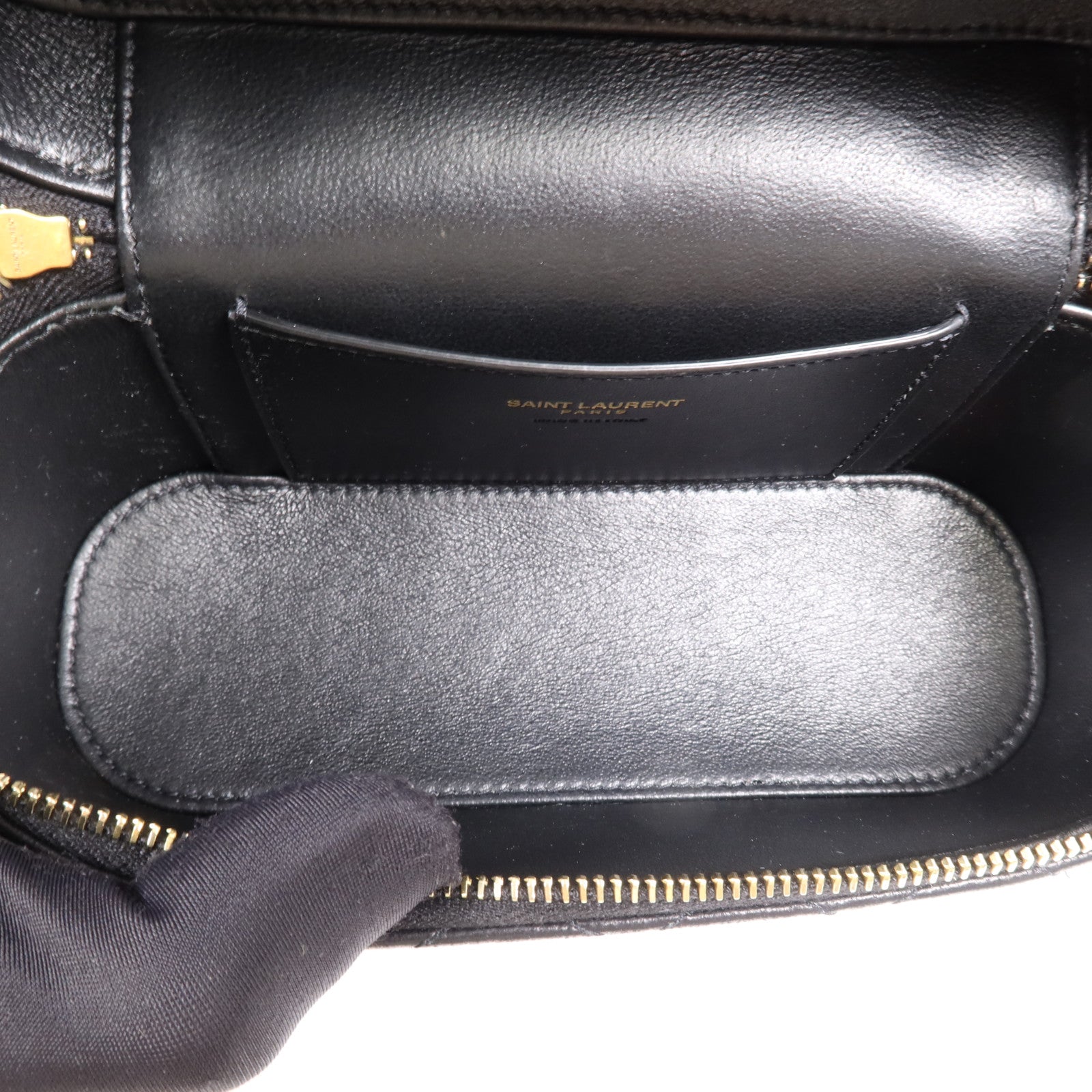 YVES SAINT LAURENT 羊皮皮革Shoulder Bag金扣肩背袋