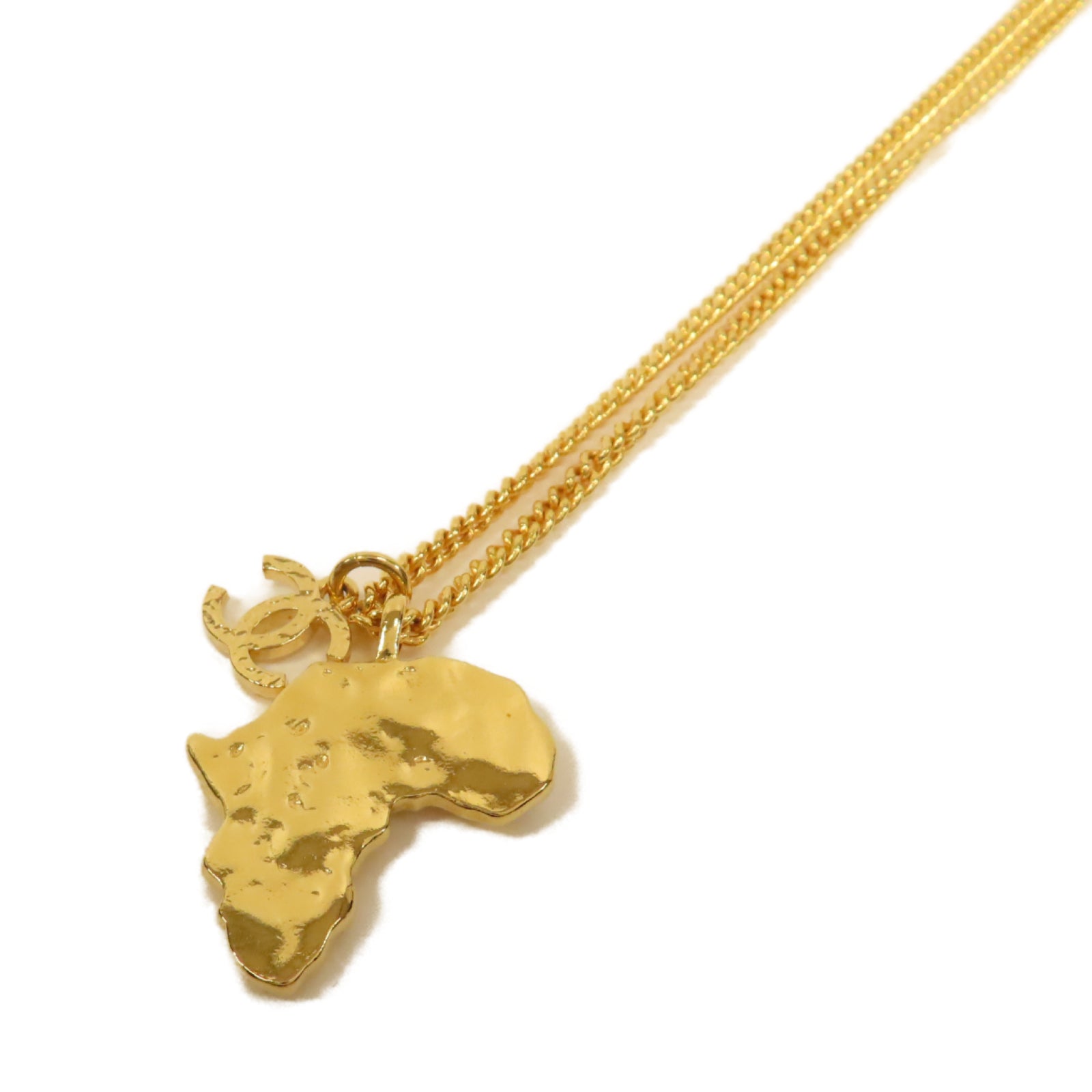 CHANEL 【激減優惠】金屬Necklace項鏈金色