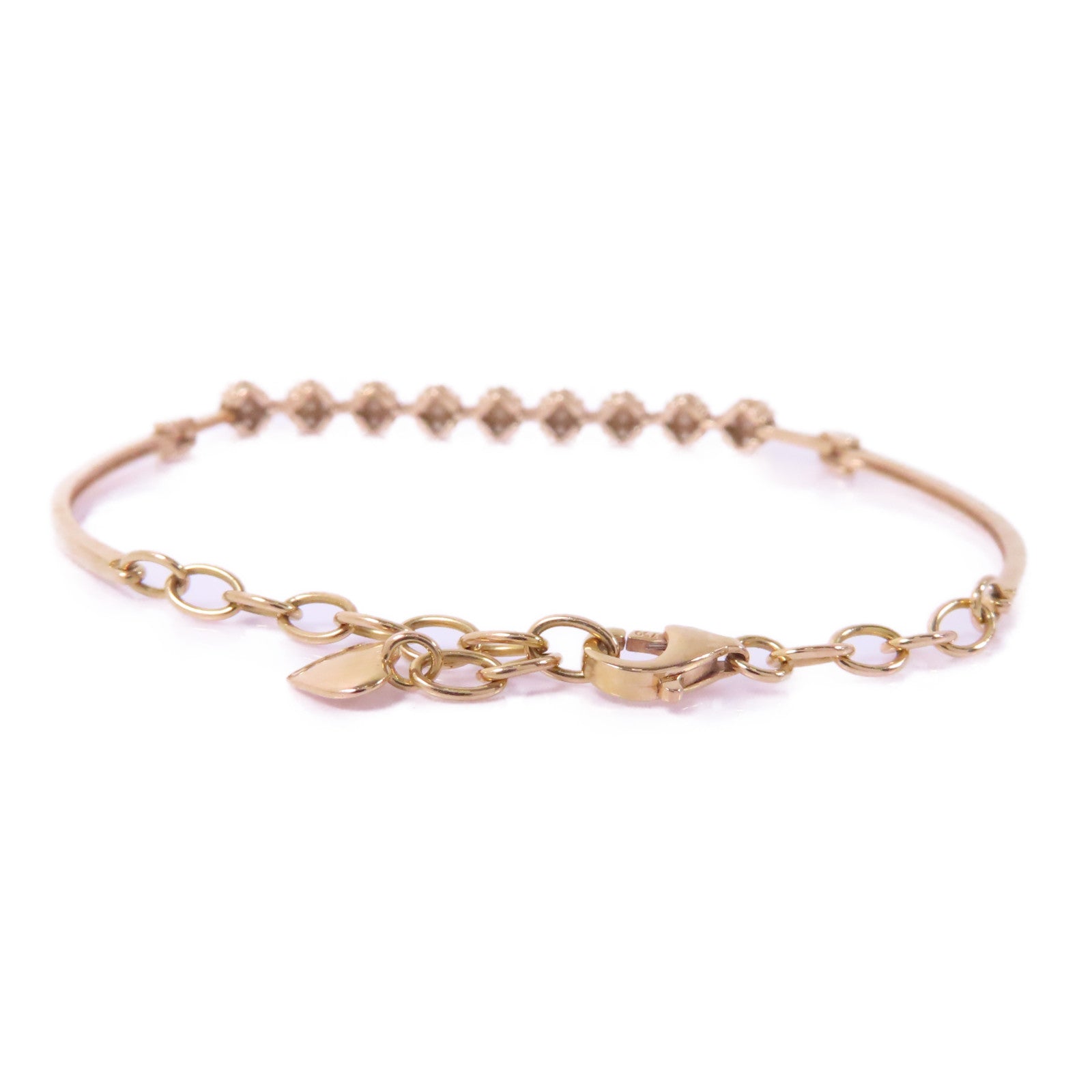 JEWELRY 18K玫瑰金Diamond Bracelet鑽石手鏈
