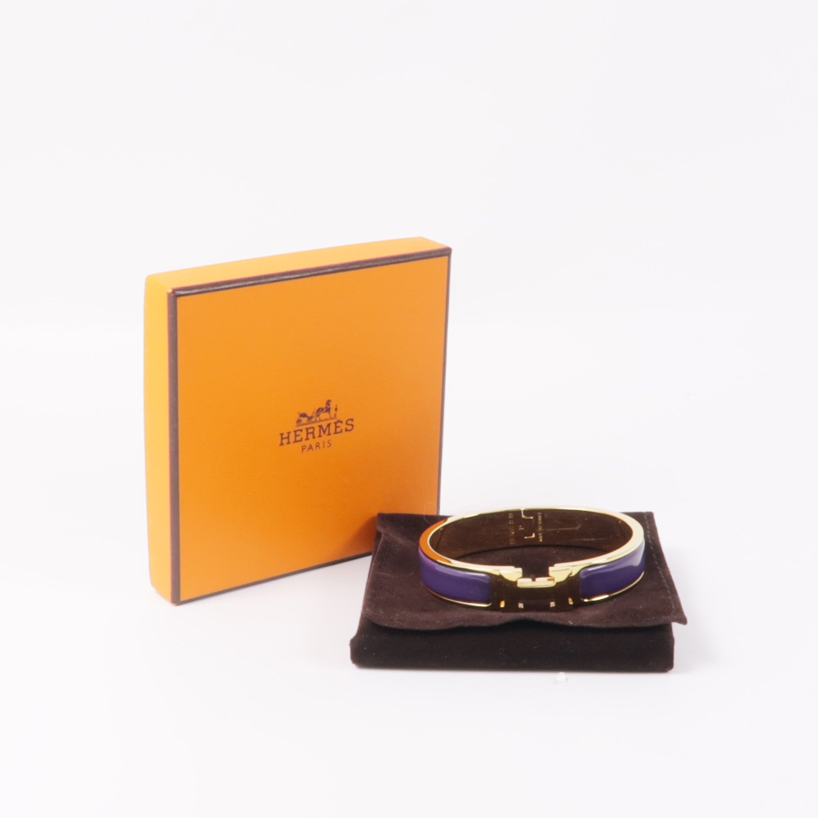 HERMES 金屬Clic H手鐲