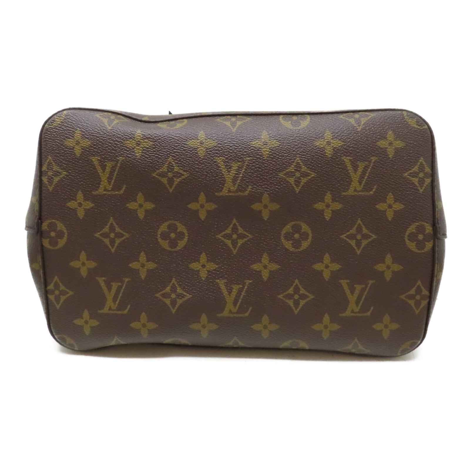 LOUIS VUITTON Monogram Neo Noe MM金扣肩背袋啡色/黑色