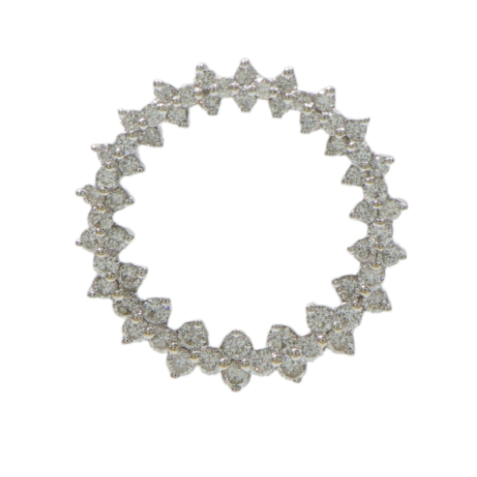 JEWELRY 18K白金Diamond Pendant鑽石吊墜