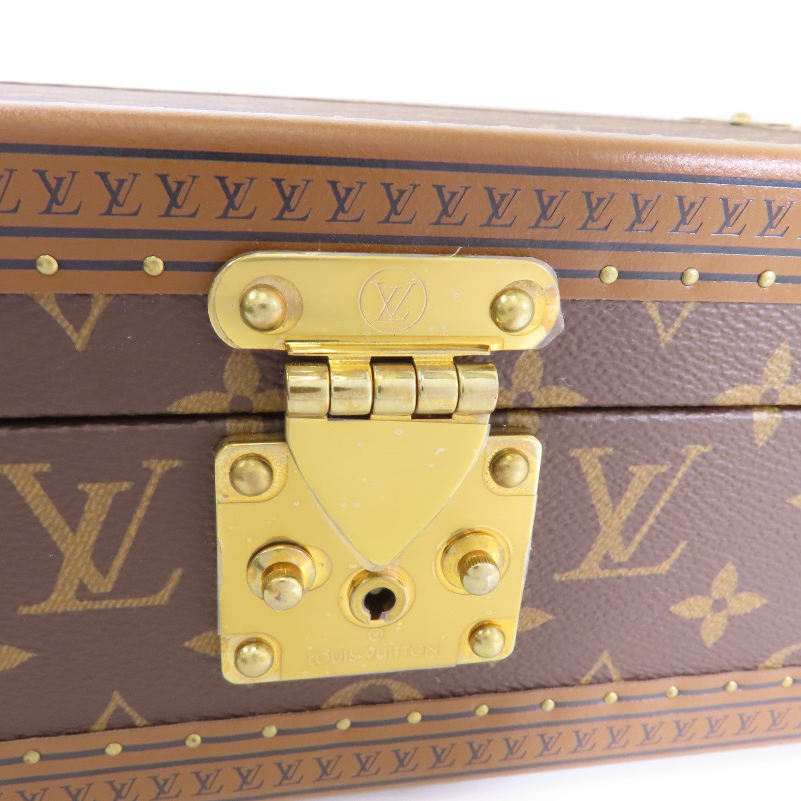 LOUIS VUITTON Monogram Coffret 8 Montres金扣手錶箱腕錶箱