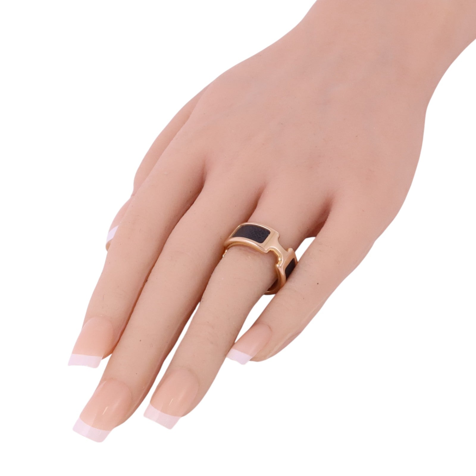 HERMES 金屬Olyme Ring戒指US#6.75/M