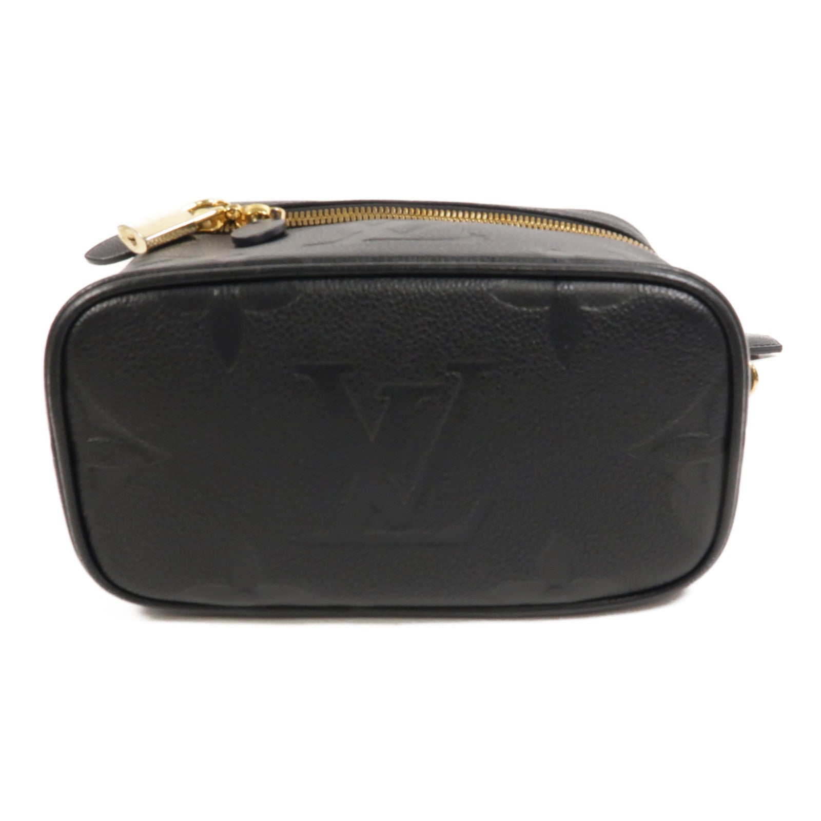 LOUIS VUITTON Monogram Empreinte Vanity Case金扣肩背袋