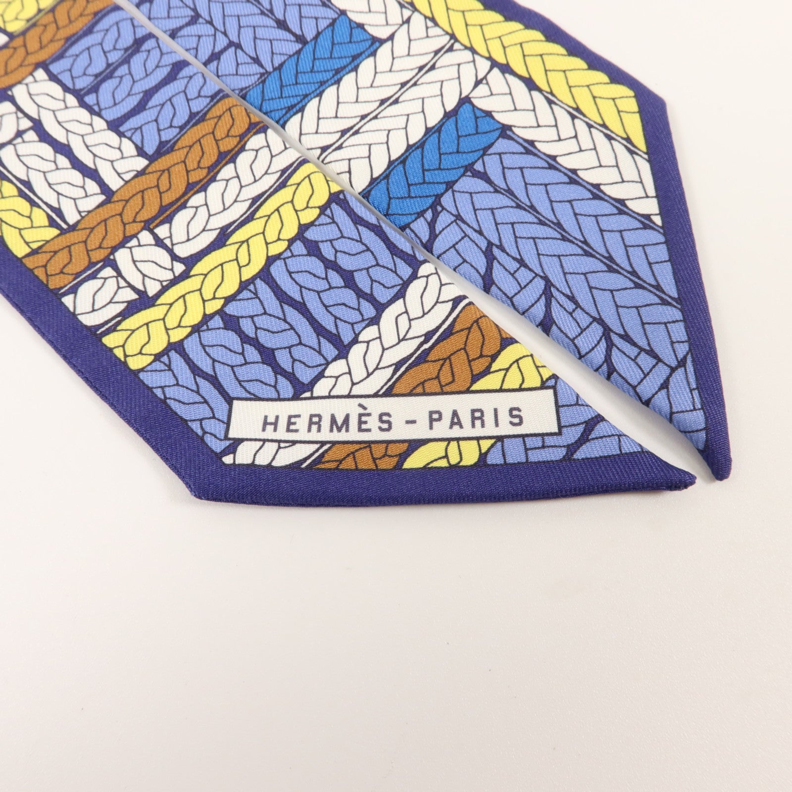 HERMES 絲質Twilly絲巾