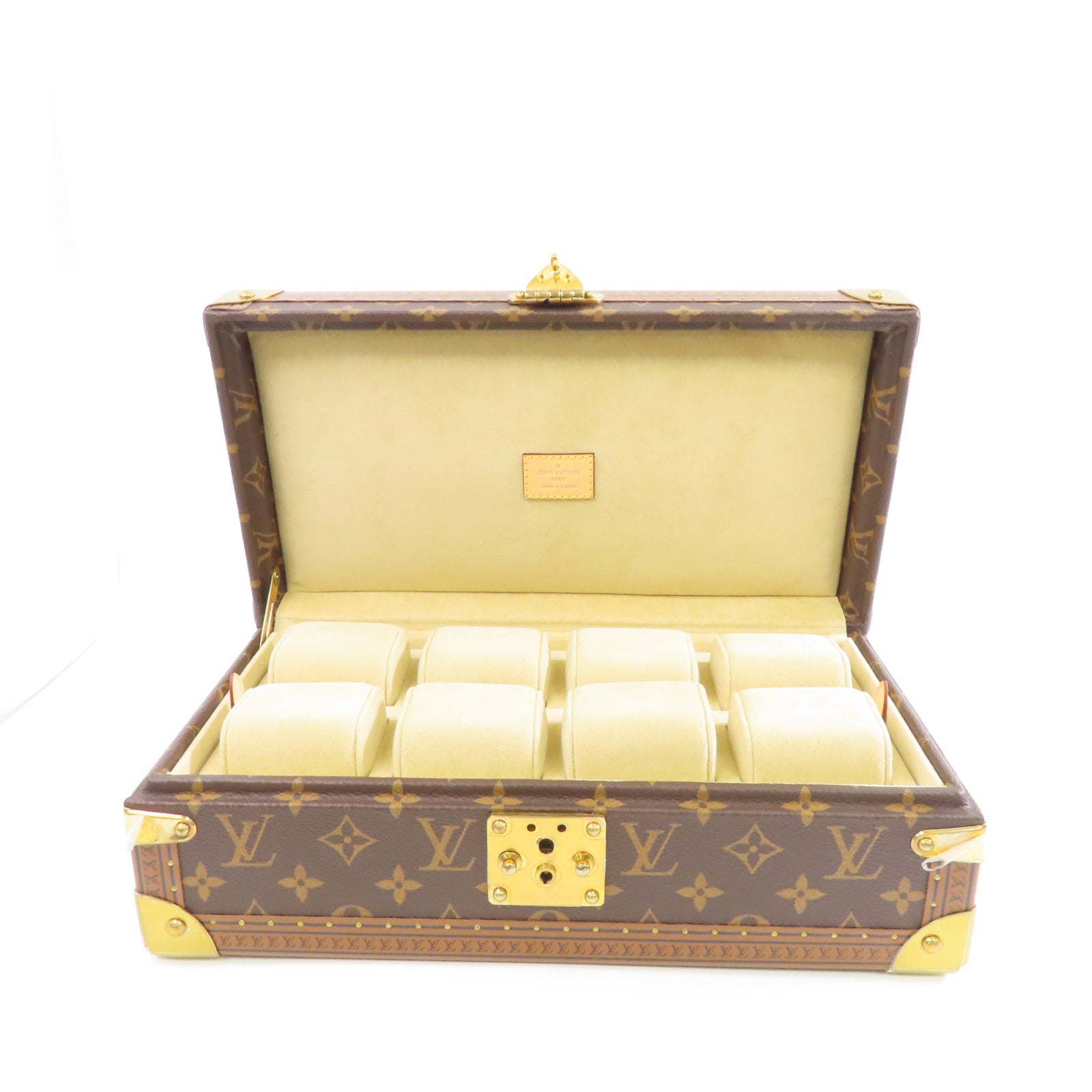 LOUIS VUITTON Monogram Coffret 8 Montres金扣手錶箱腕錶箱