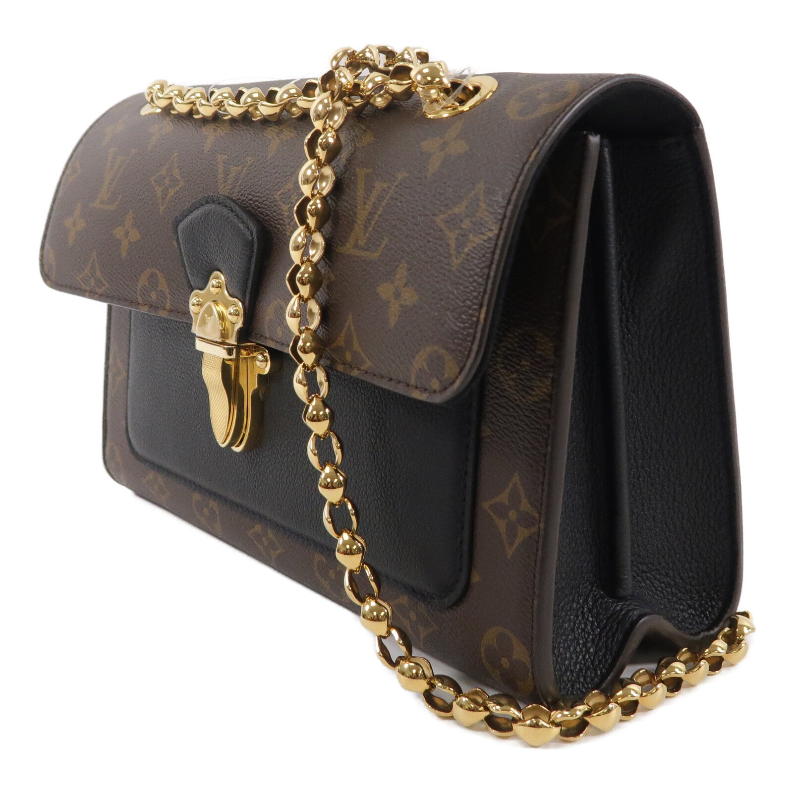 LOUIS VUITTON Monogram Victoire鏈帶肩背袋