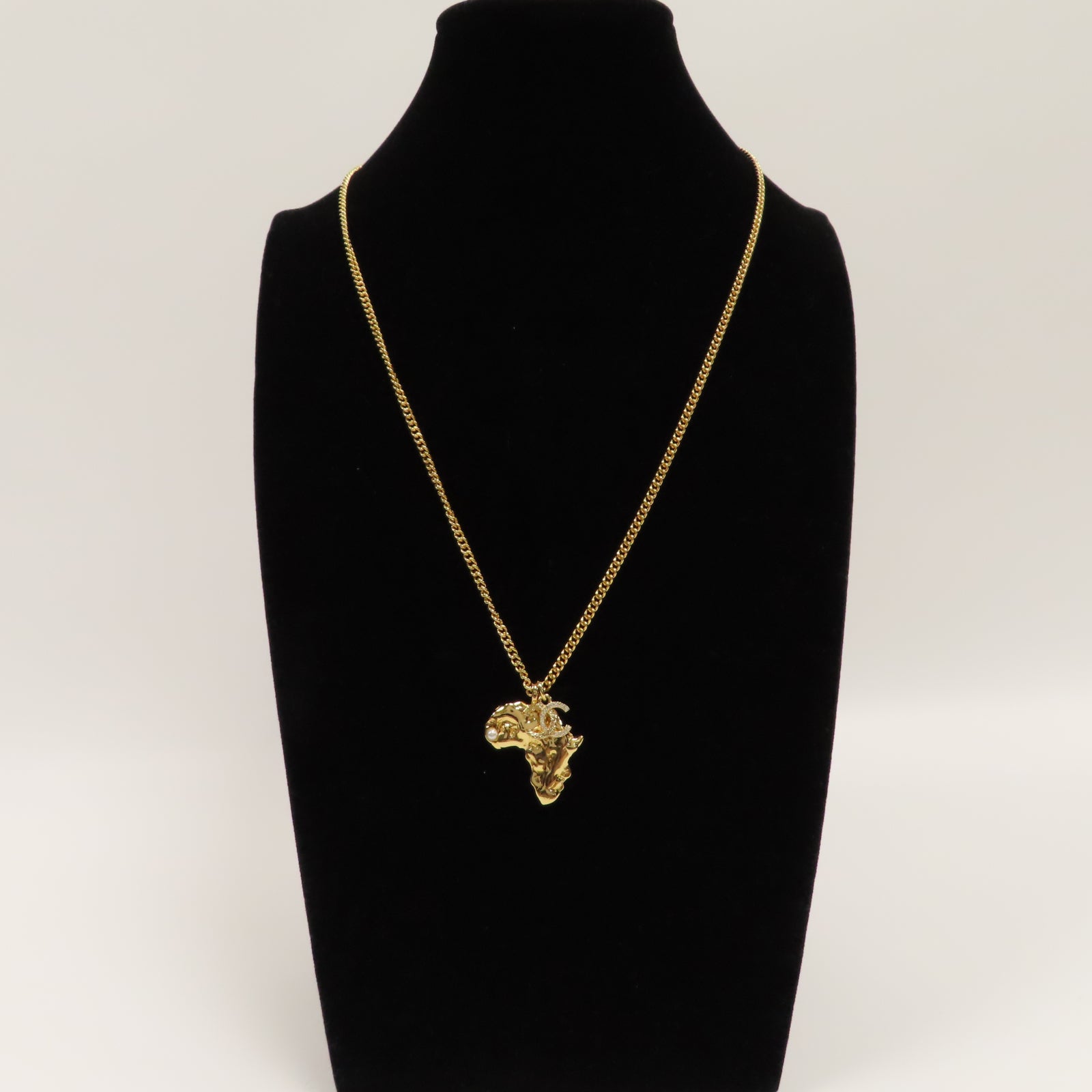 CHANEL 【激減優惠】金屬Necklace項鏈金色