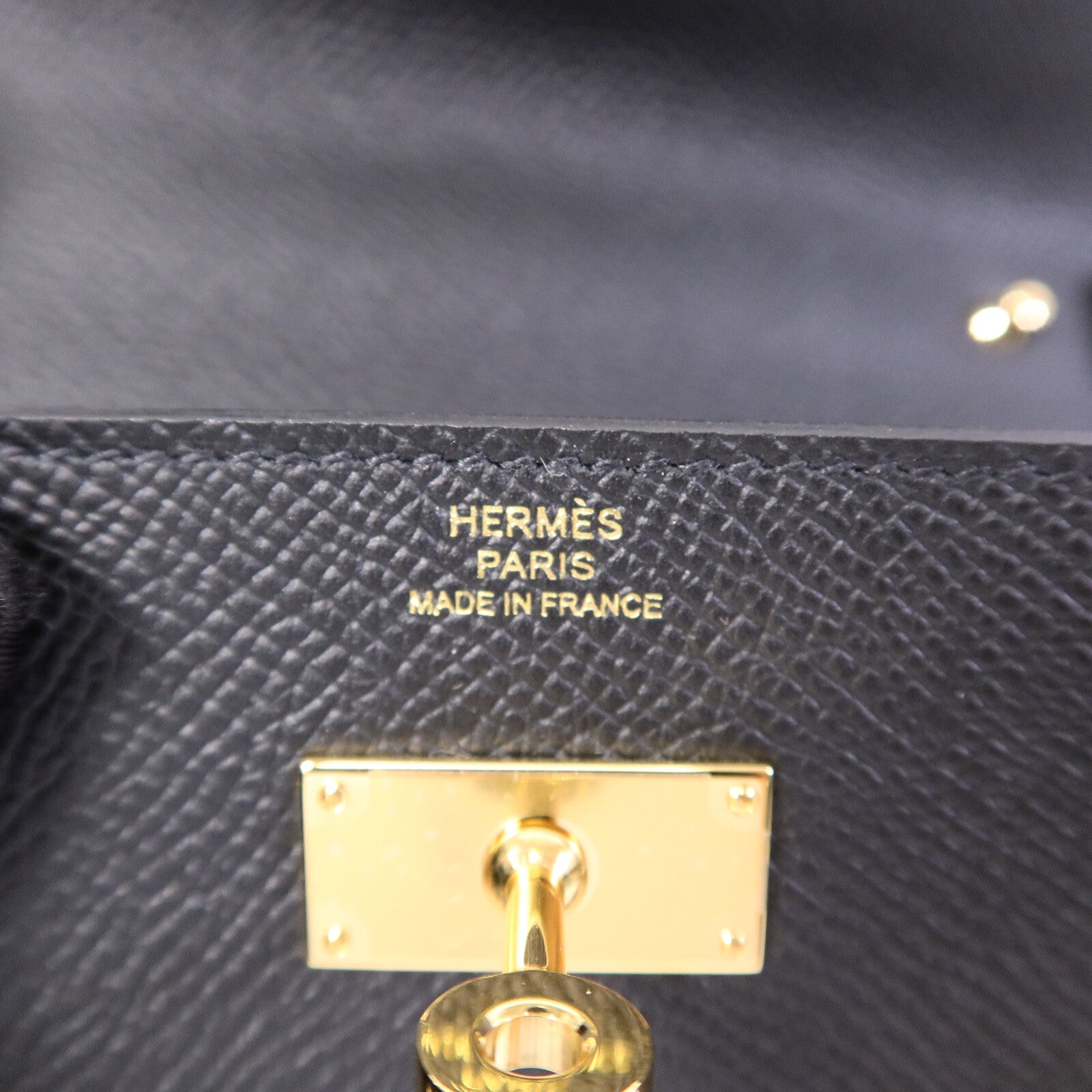 HERMES Epsom皮革Kelly To Go肩背袋Noir