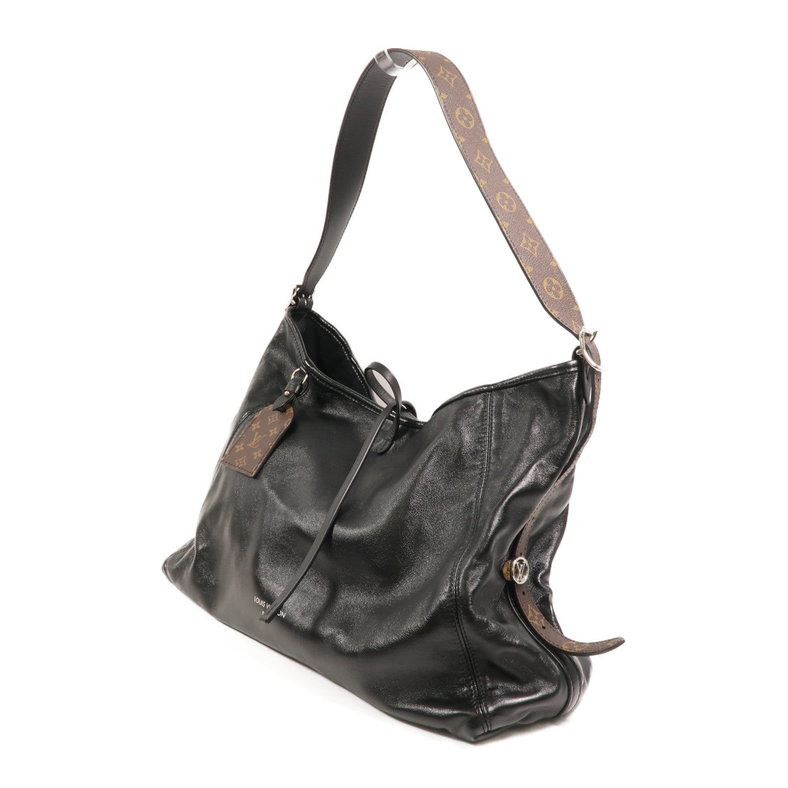 LOUIS VUITTON 羊皮皮革CarryAll Vibe MM肩背袋