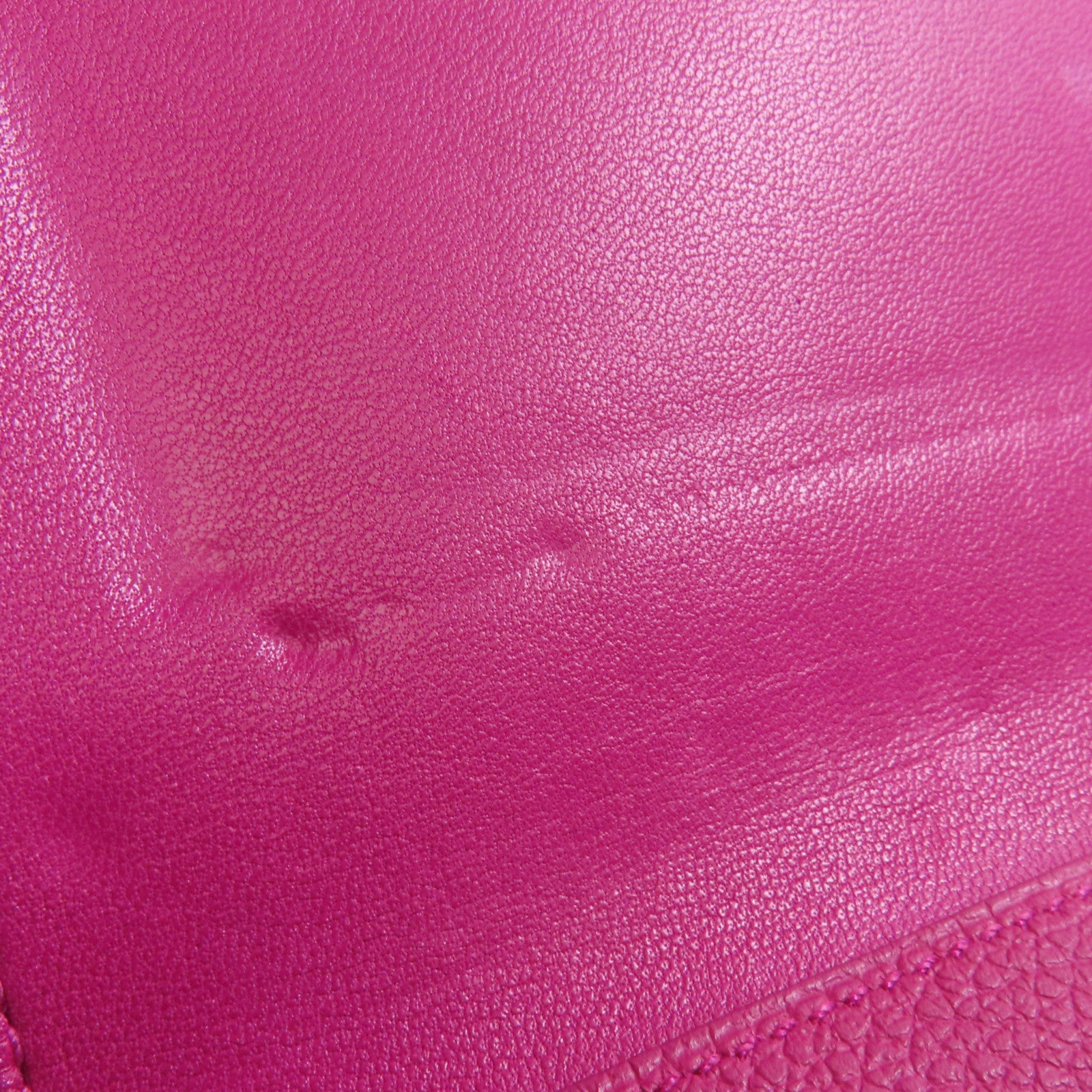 HERMES 【激減優惠】Togo皮革Dogon Compact Wallet銀扣錢包L3 Rose Purple