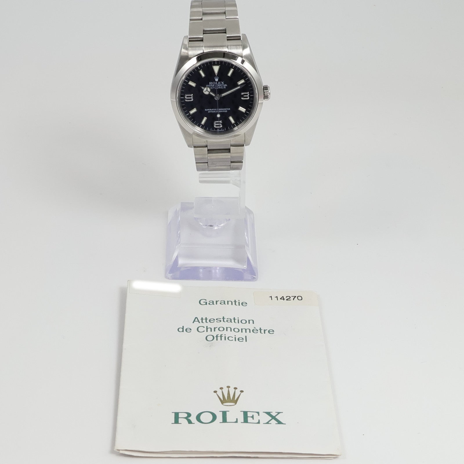 ROLEX Explorer I 114270