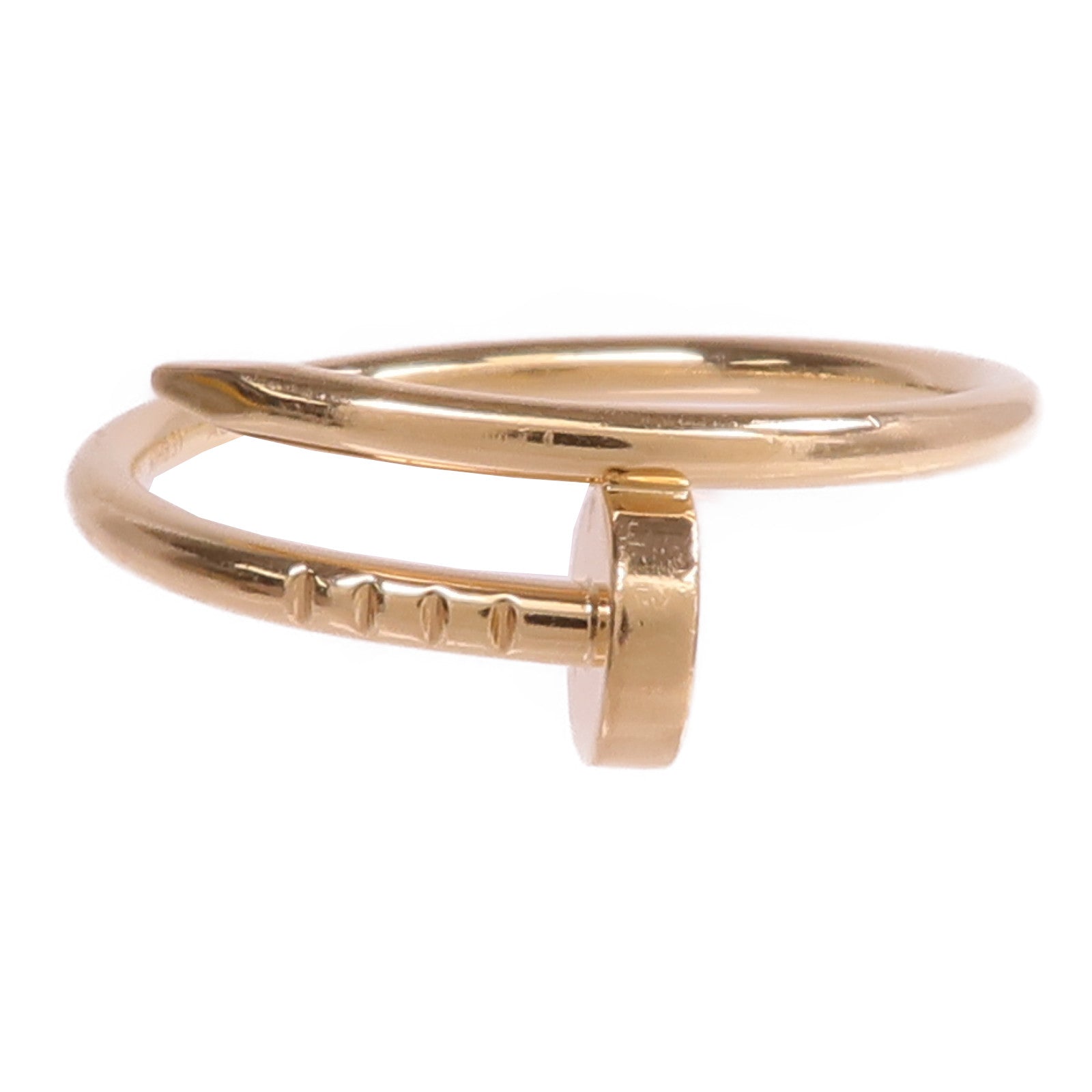 CARTIER 18K玫瑰金Juste Un Clou Ring戒指