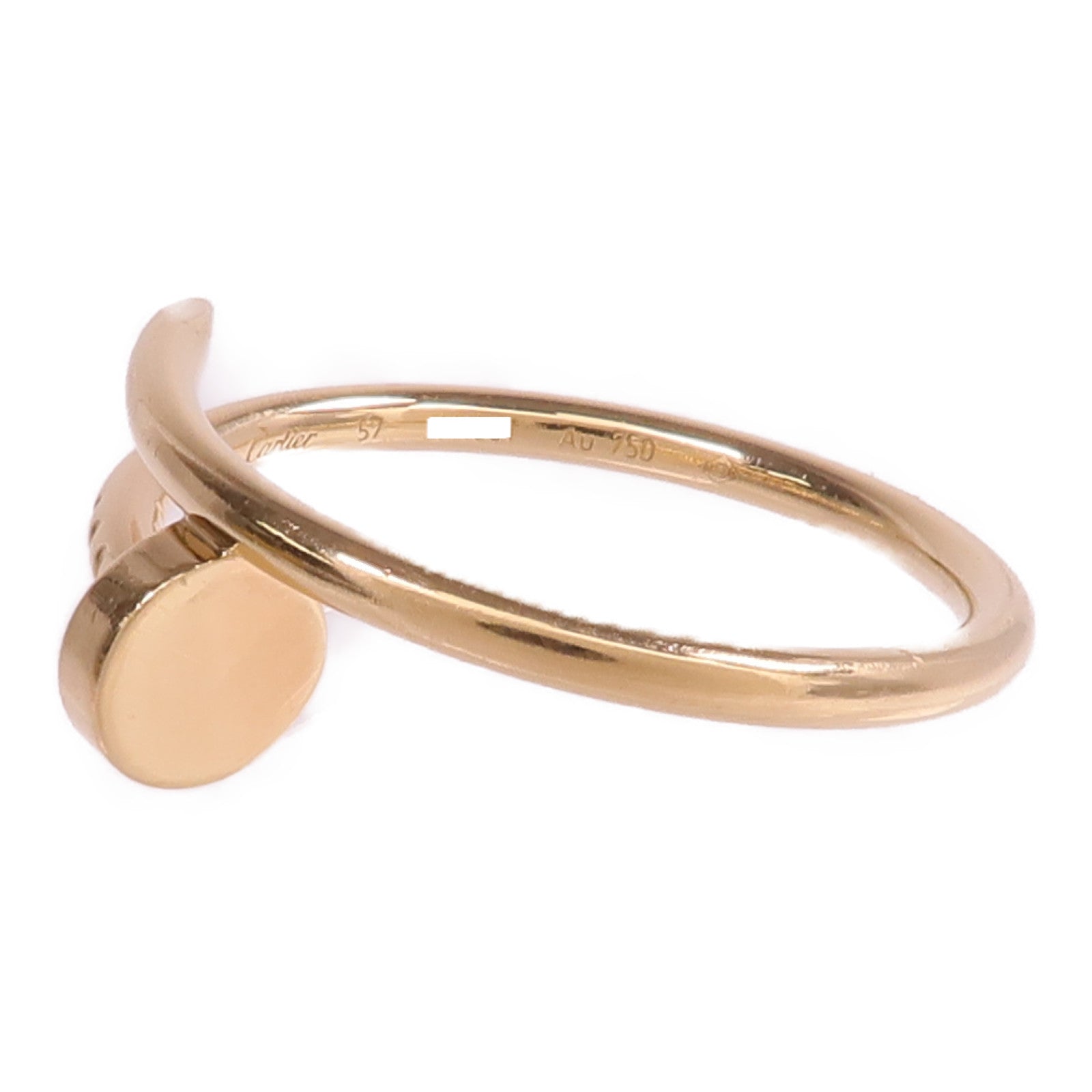 CARTIER 18K玫瑰金Juste Un Clou Ring戒指