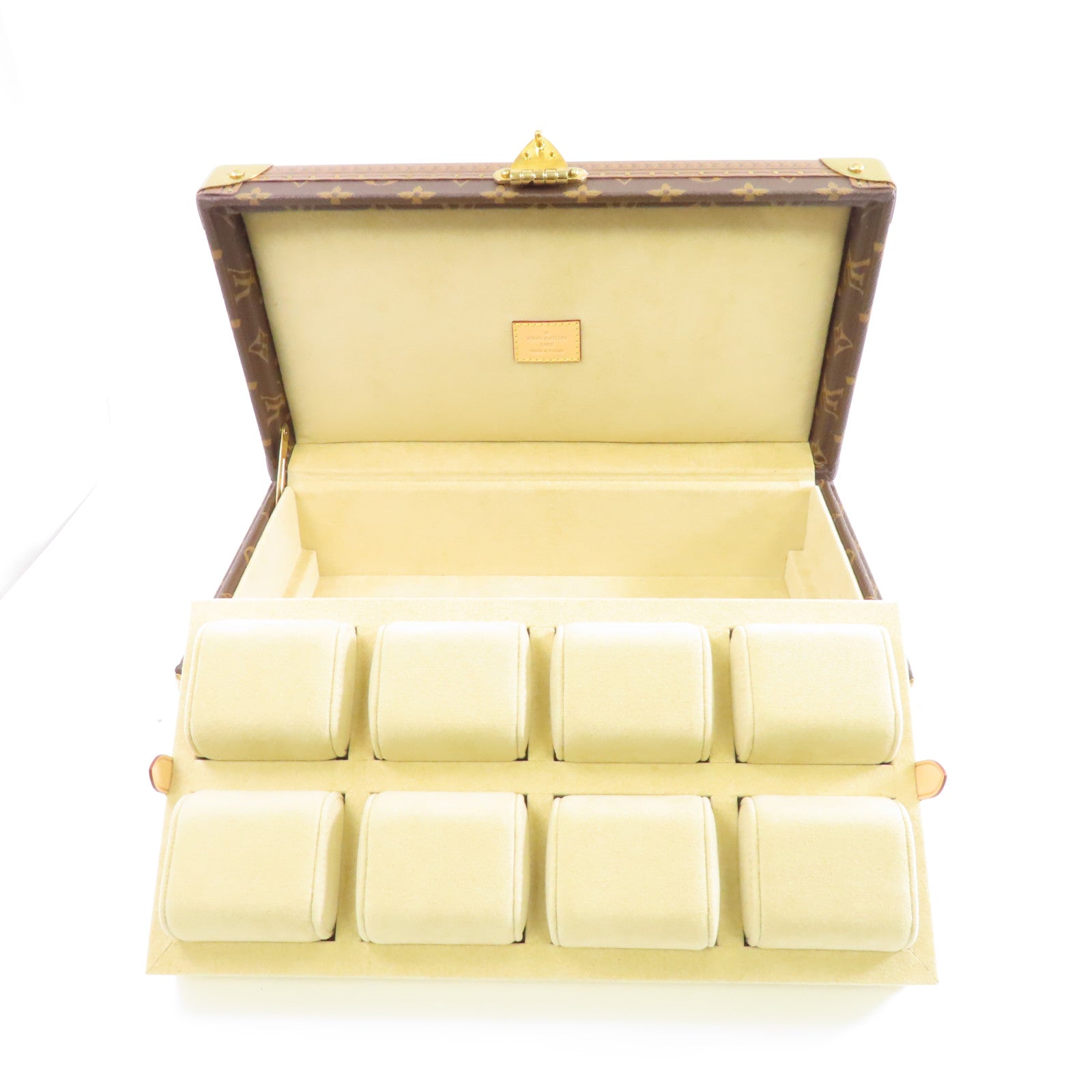 LOUIS VUITTON Monogram Coffret 8 Montres金扣手錶箱腕錶箱