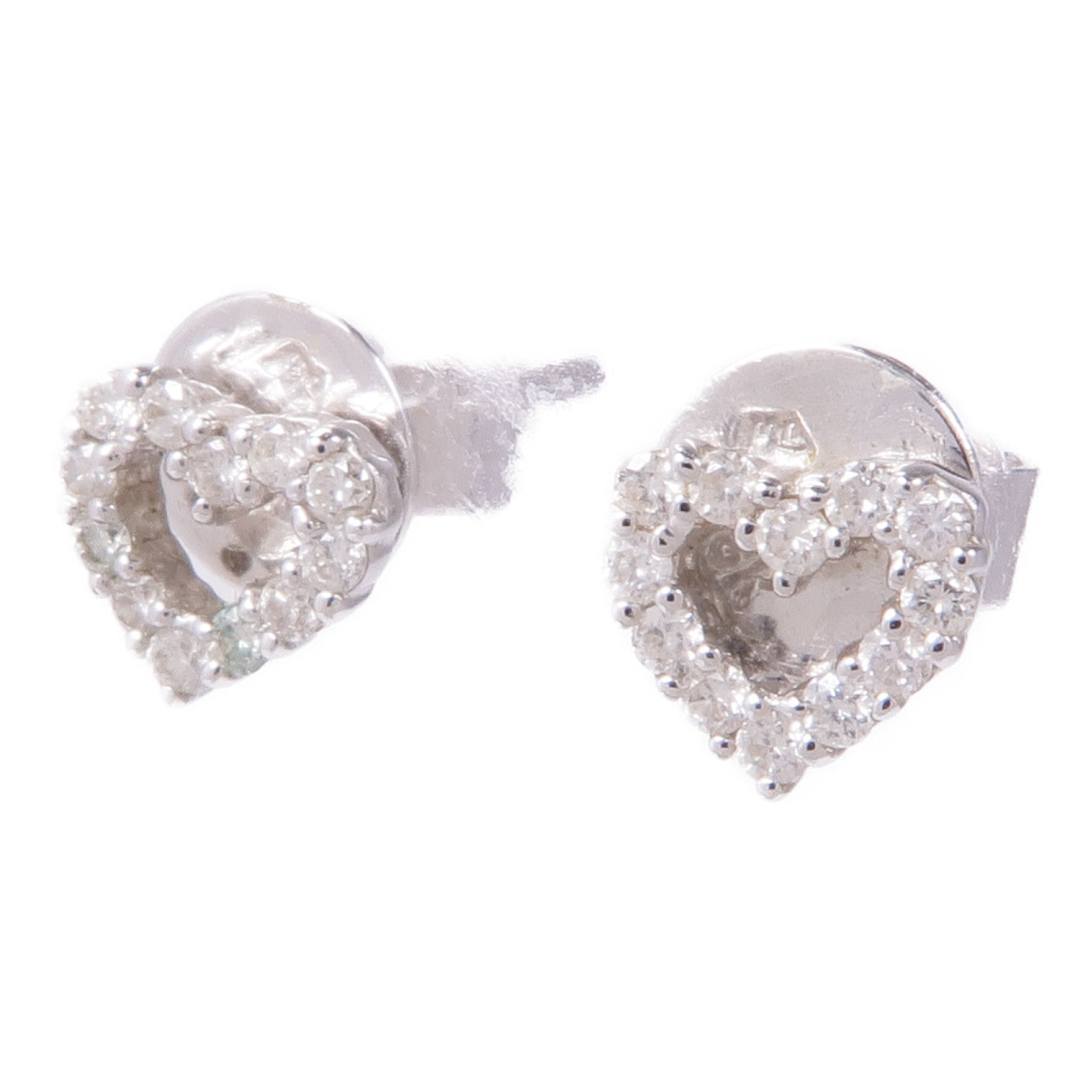 JEWELRY 18K白金Diamond Earrings鑽石耳環