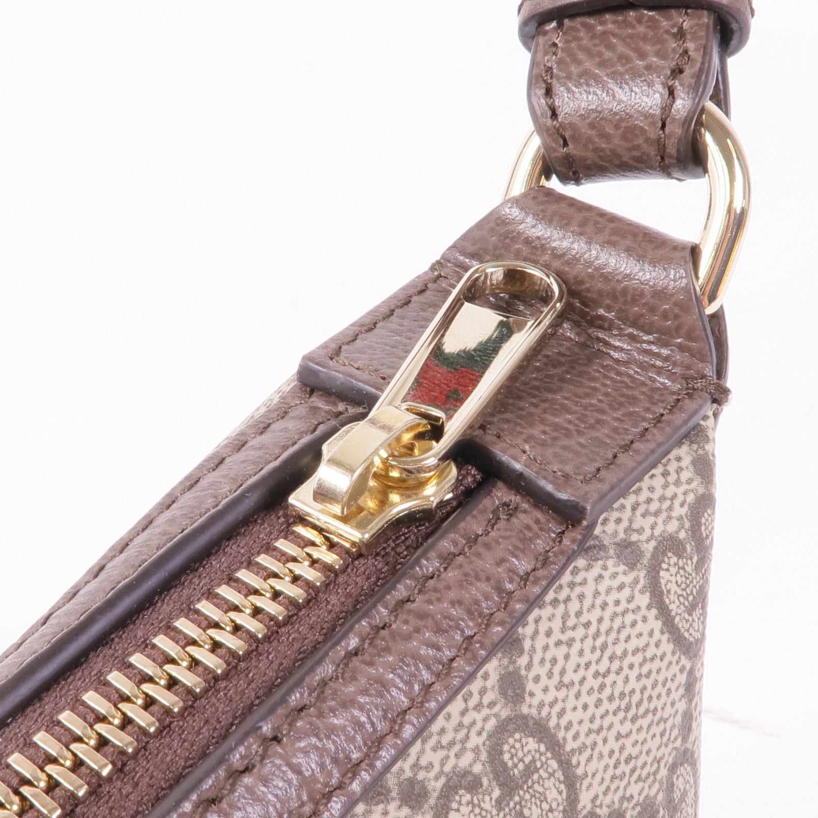 GUCCI 塗層帆布Ophidia Mini Shoulder Bag金扣肩背袋