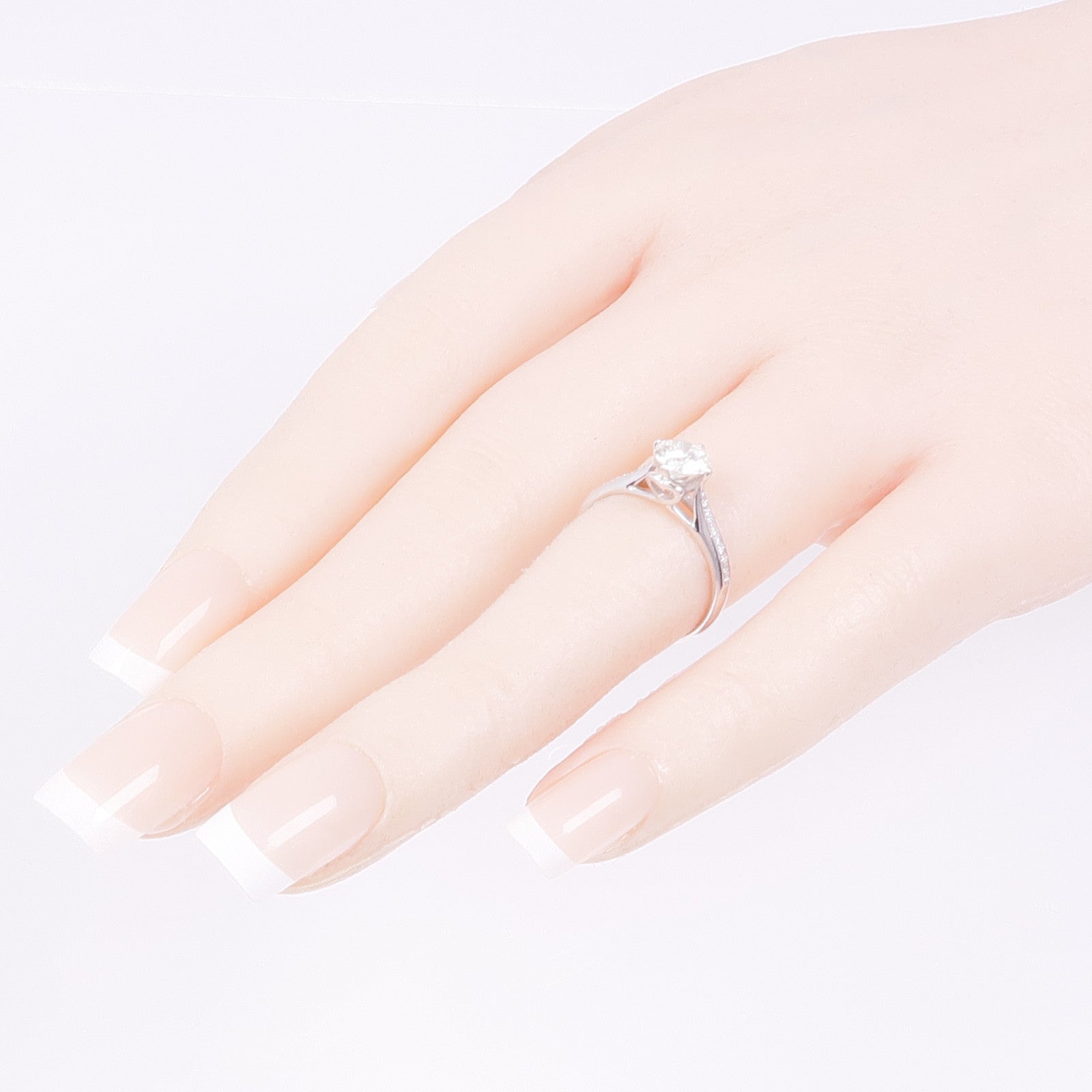 JEWELRY 18K白金Diamond Ring鑽石戒指US#5.5