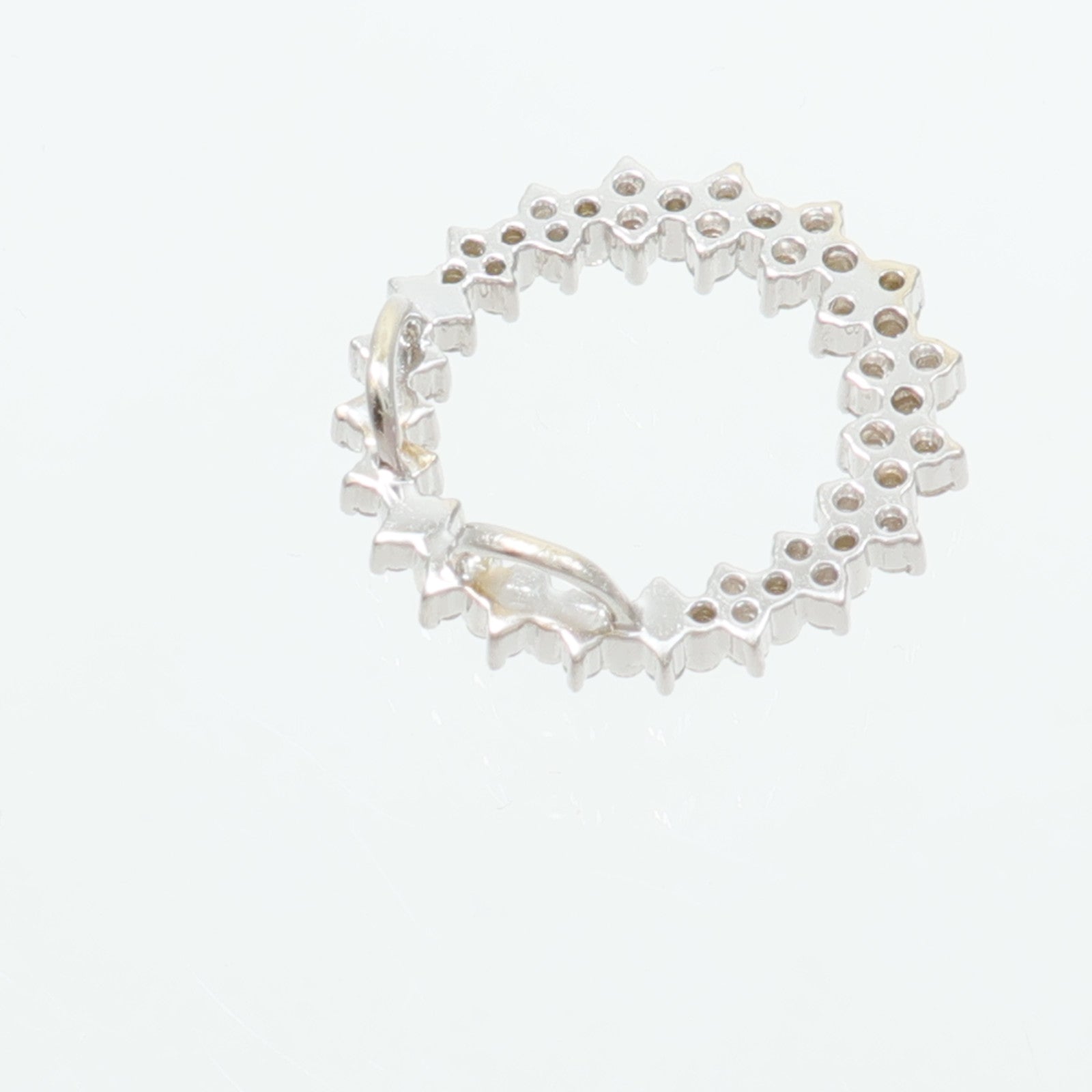JEWELRY 18K白金Diamond Pendant鑽石吊墜