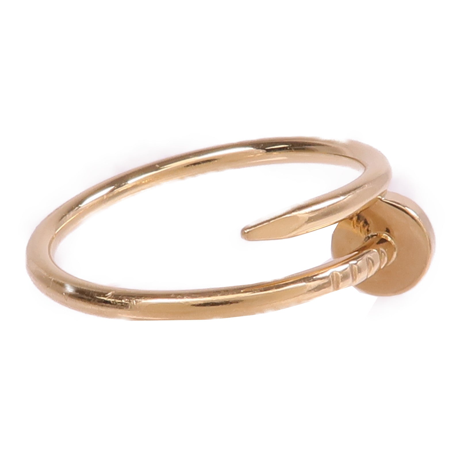 CARTIER 18K玫瑰金Juste Un Clou Ring戒指