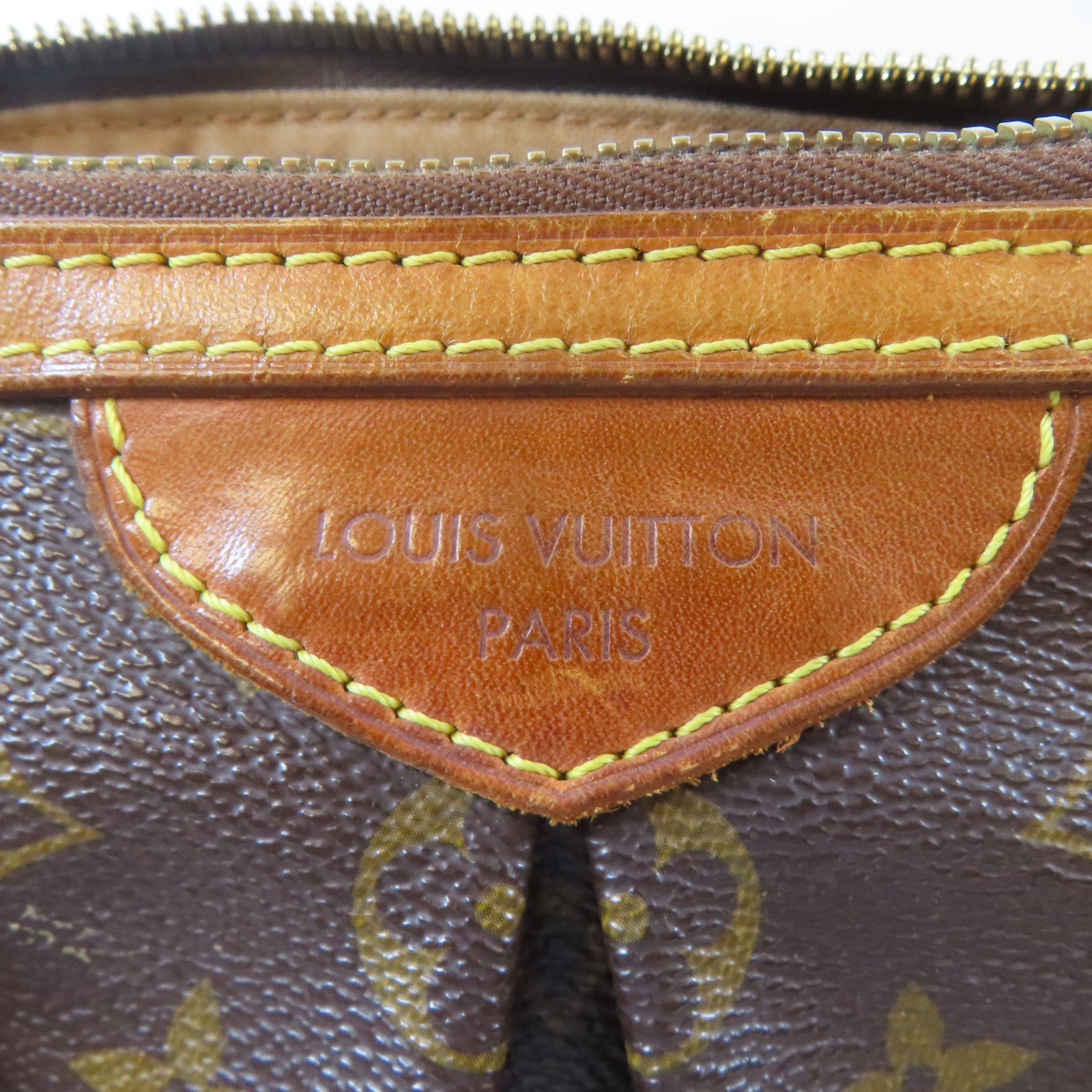 LOUIS VUITTON Monogram Palermo金扣手挽肩背兩用袋啡色