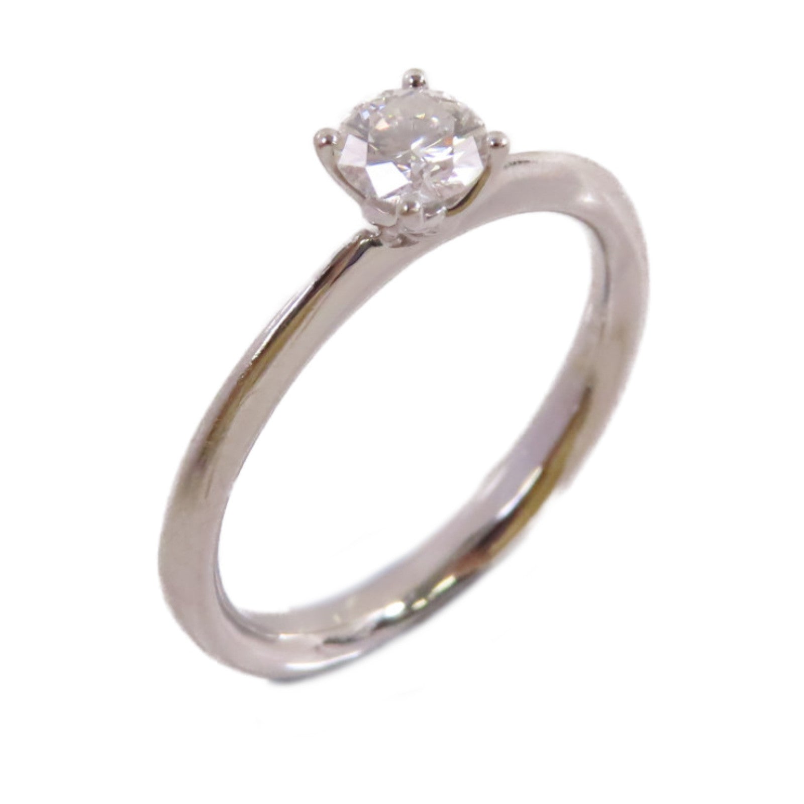 JEWELRY 【激減優惠】18K白金/0.29ct鑽石Diamond Ring戒指US#5