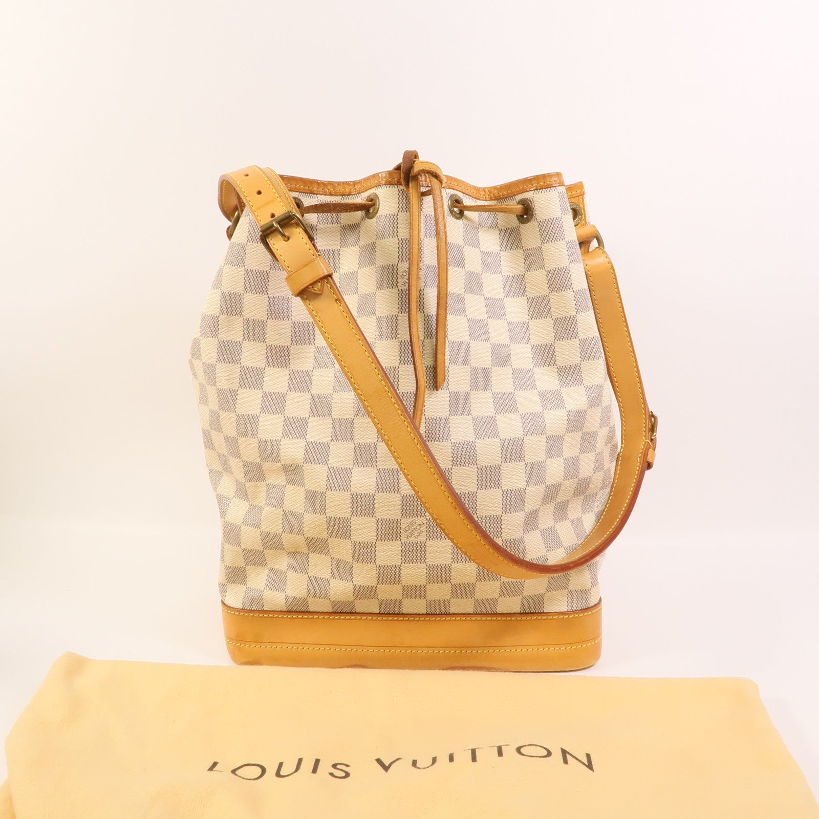 LOUIS VUITTON Damier Azur Noe肩背袋