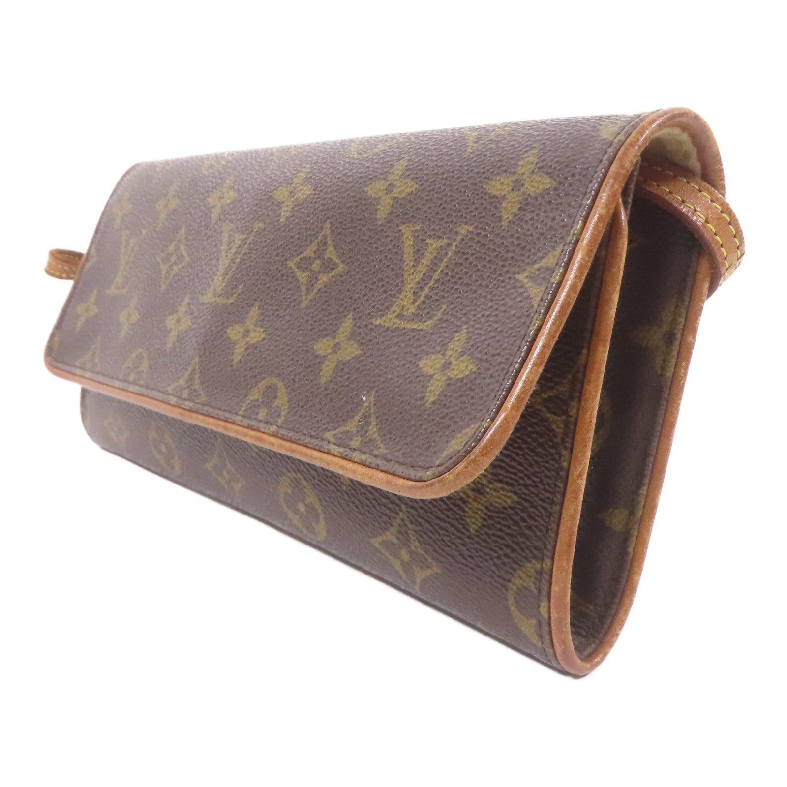 LOUIS VUITTON Monogram Pochette Twin GM肩背袋