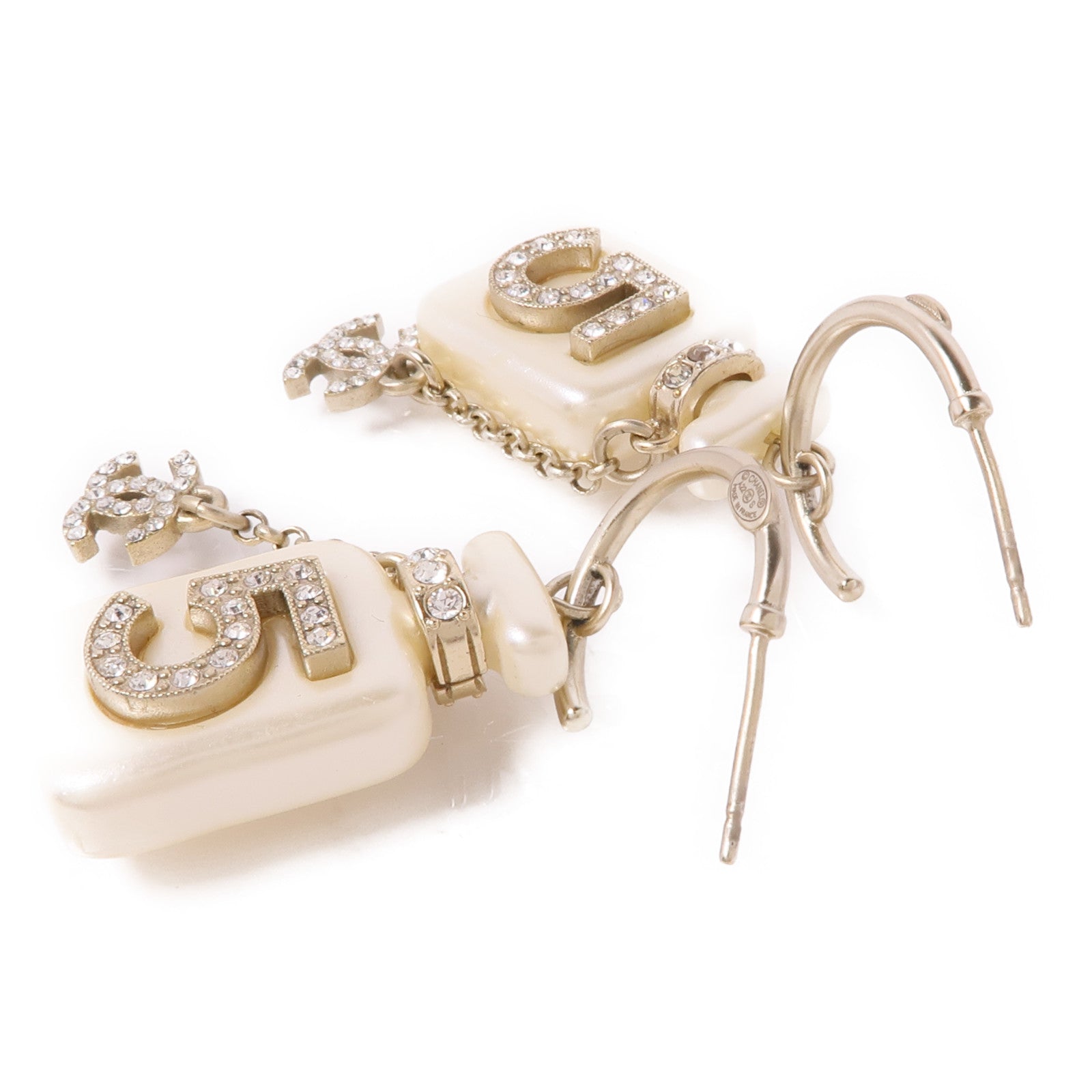 CHANEL 金屬/PVC Earrings耳環
