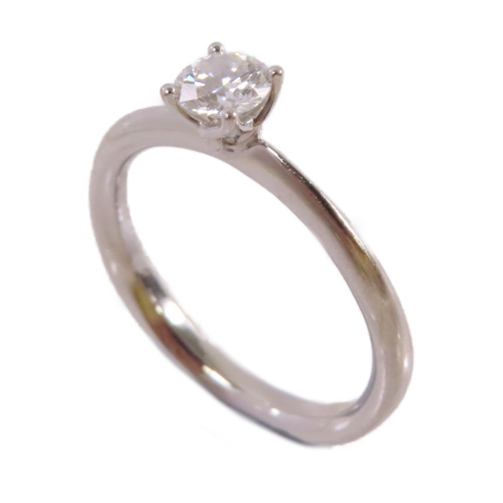 JEWELRY 【激減優惠】18K白金/0.29ct鑽石Diamond Ring戒指US#5