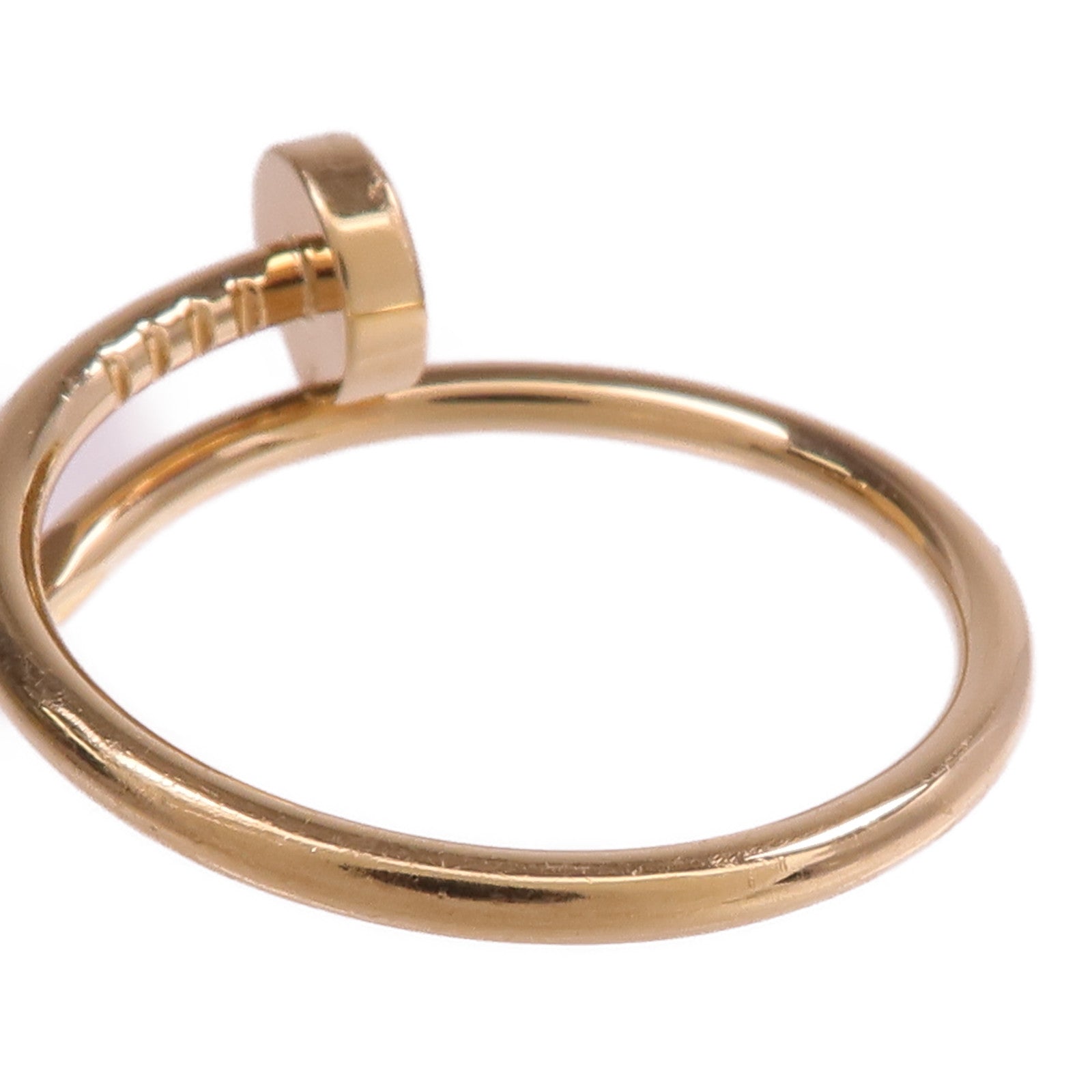 CARTIER 18K玫瑰金Juste Un Clou Ring戒指