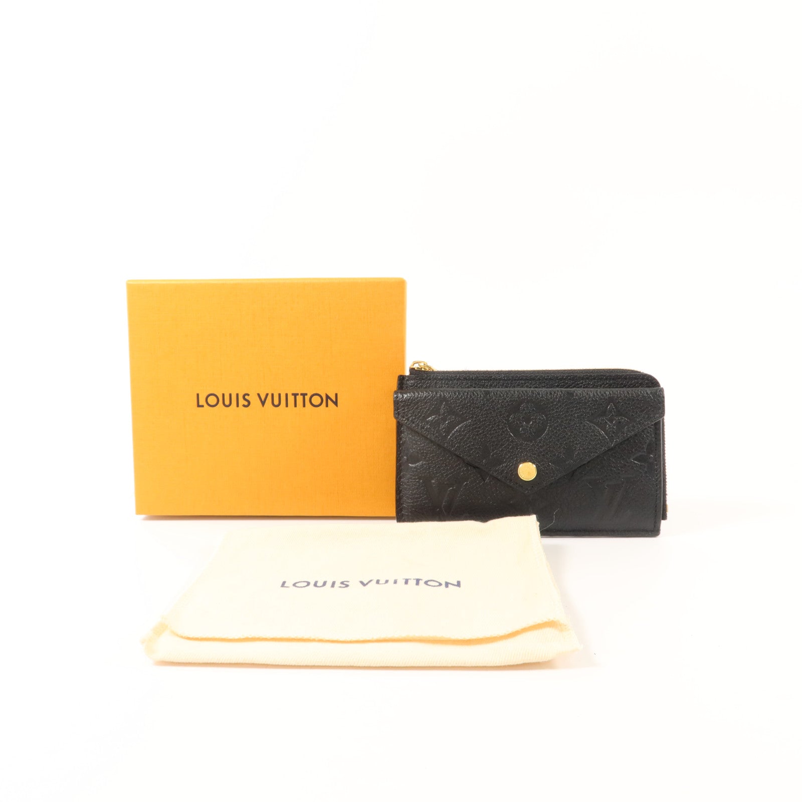 LOUIS VUITTON Monogram Empreinte Recto Verso Card Holder卡片套
